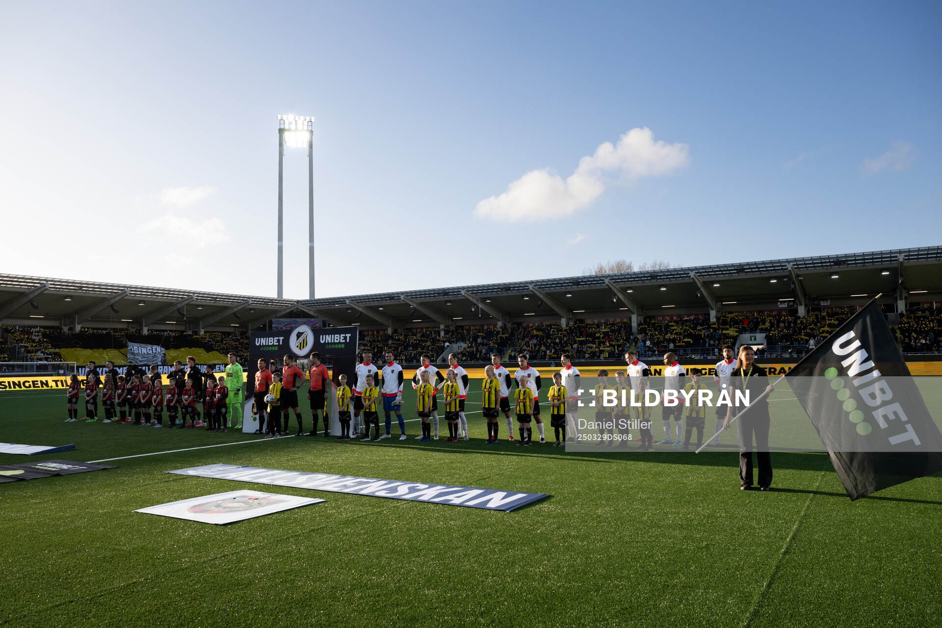 Lagen står uppradade