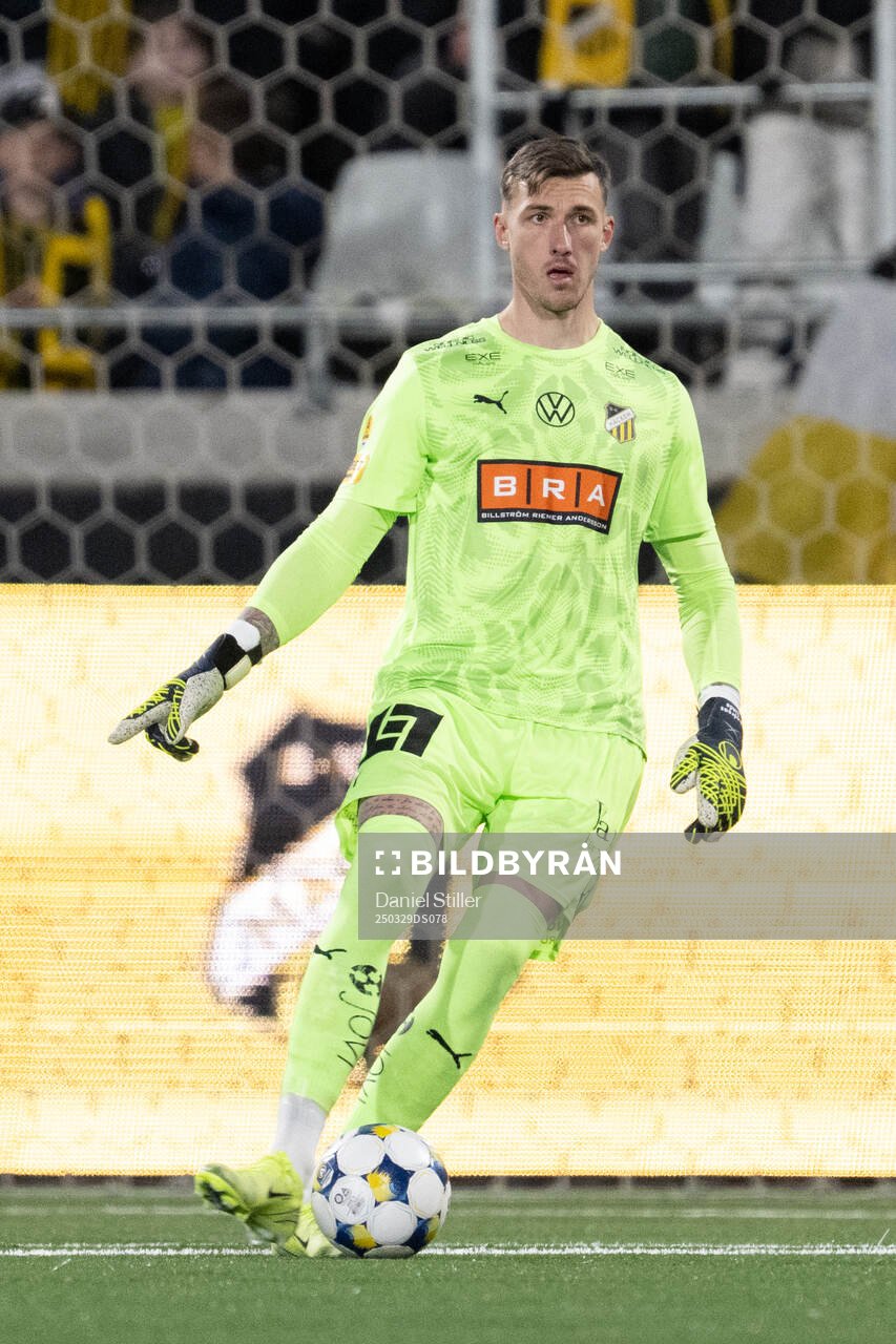 Häckens målvakt Andreas Linde