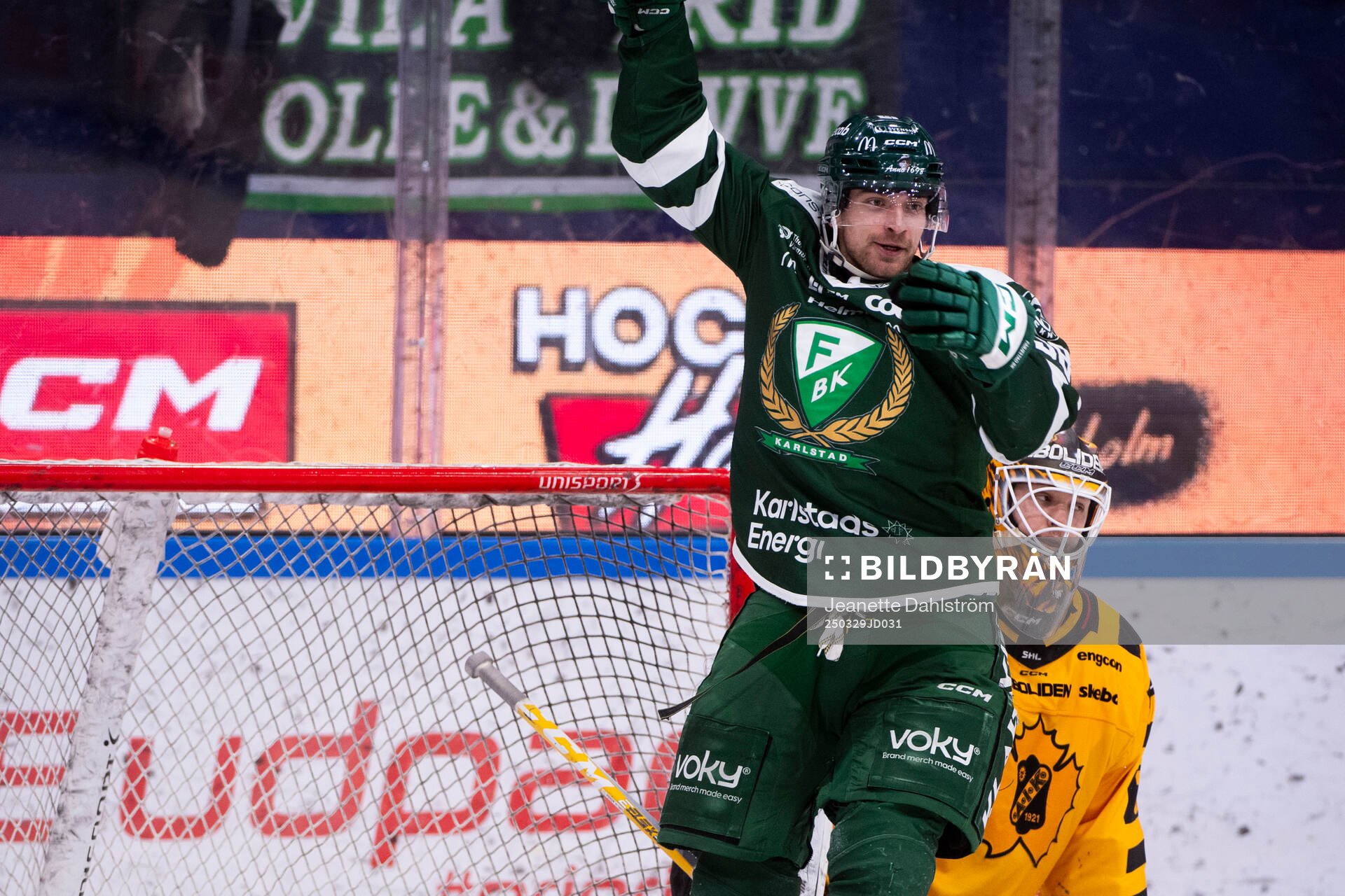 Färjestads Marian Studenic jublar
