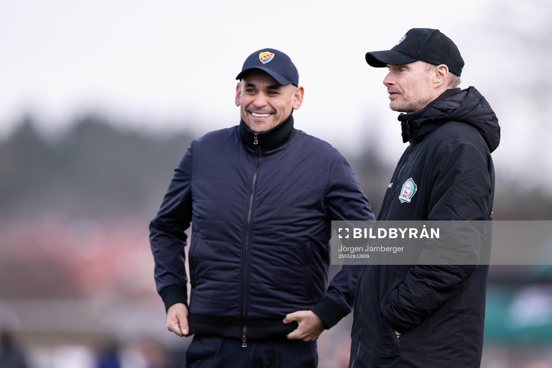 Djurgårdens tränare Marcelo Fernandez och Alingsås