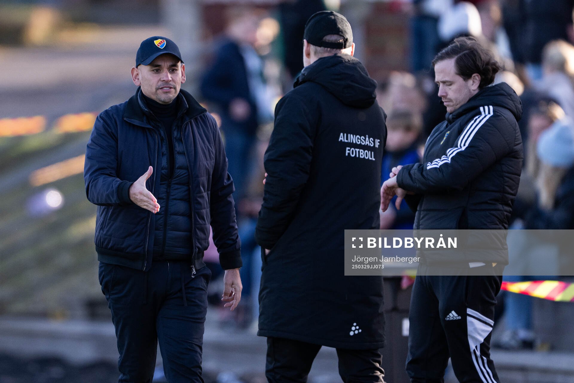 Djurgårdens tränare Marcelo Fernandez jublar