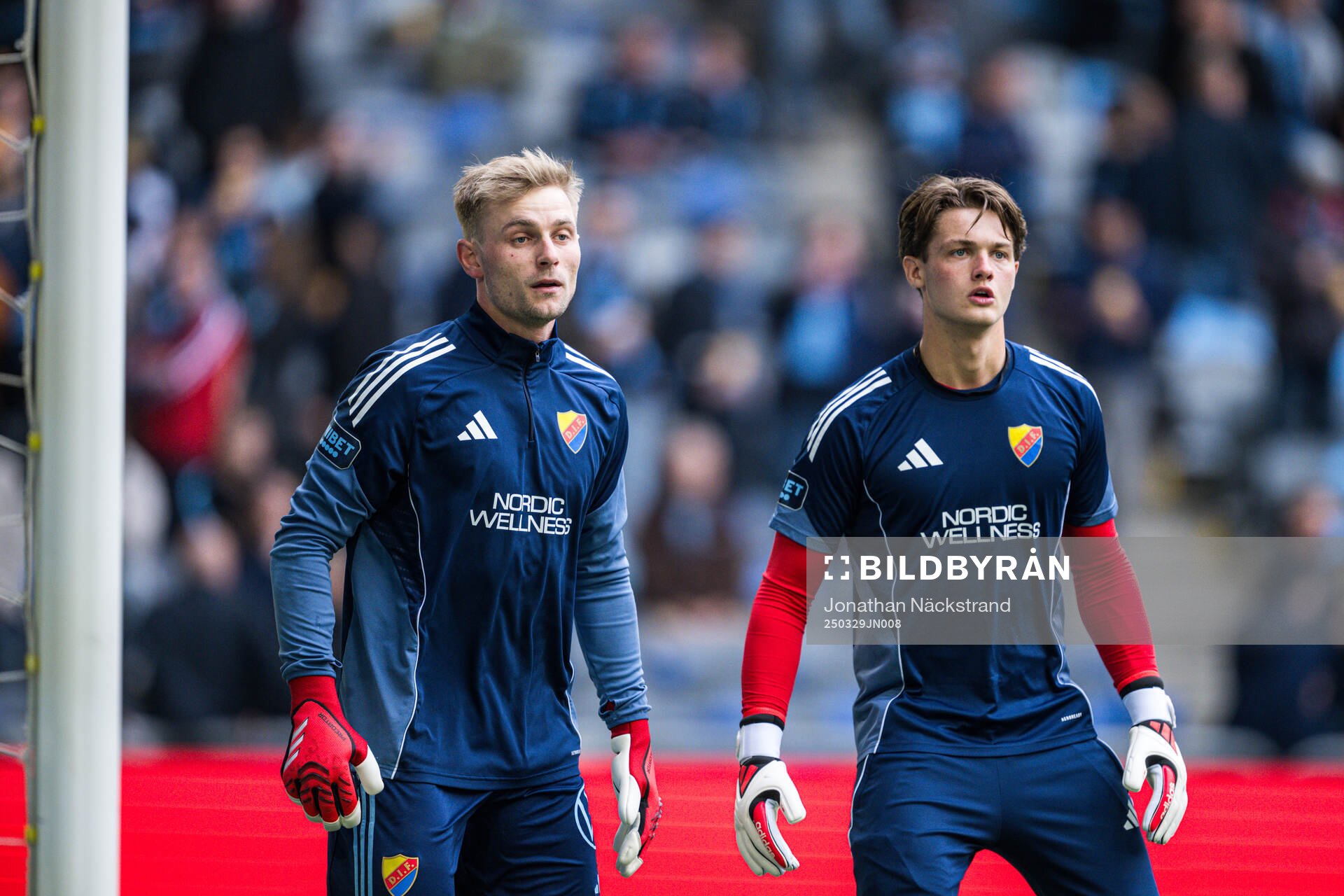 Djurgårdens målvakt Jacob Rinne