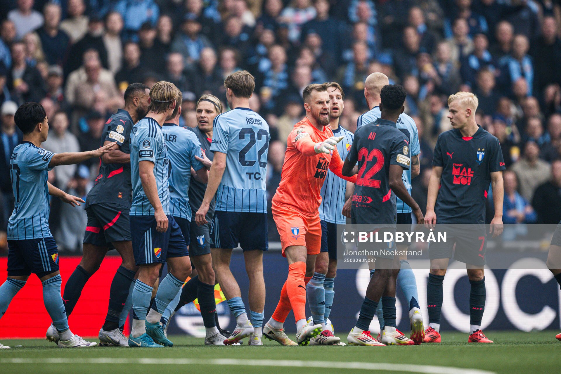 Malmö FFs målvakt Ricardo Friedrich