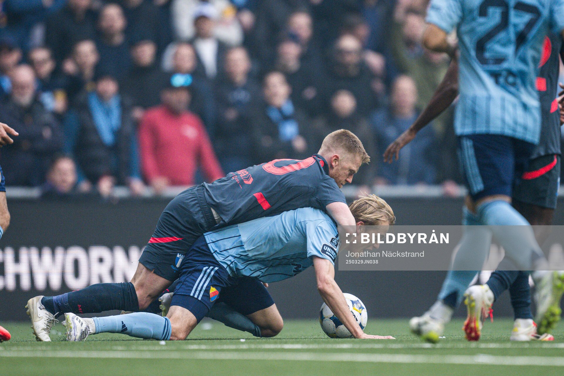 Malmö FFs Anders Christiansen och Djurgårdens Oskar