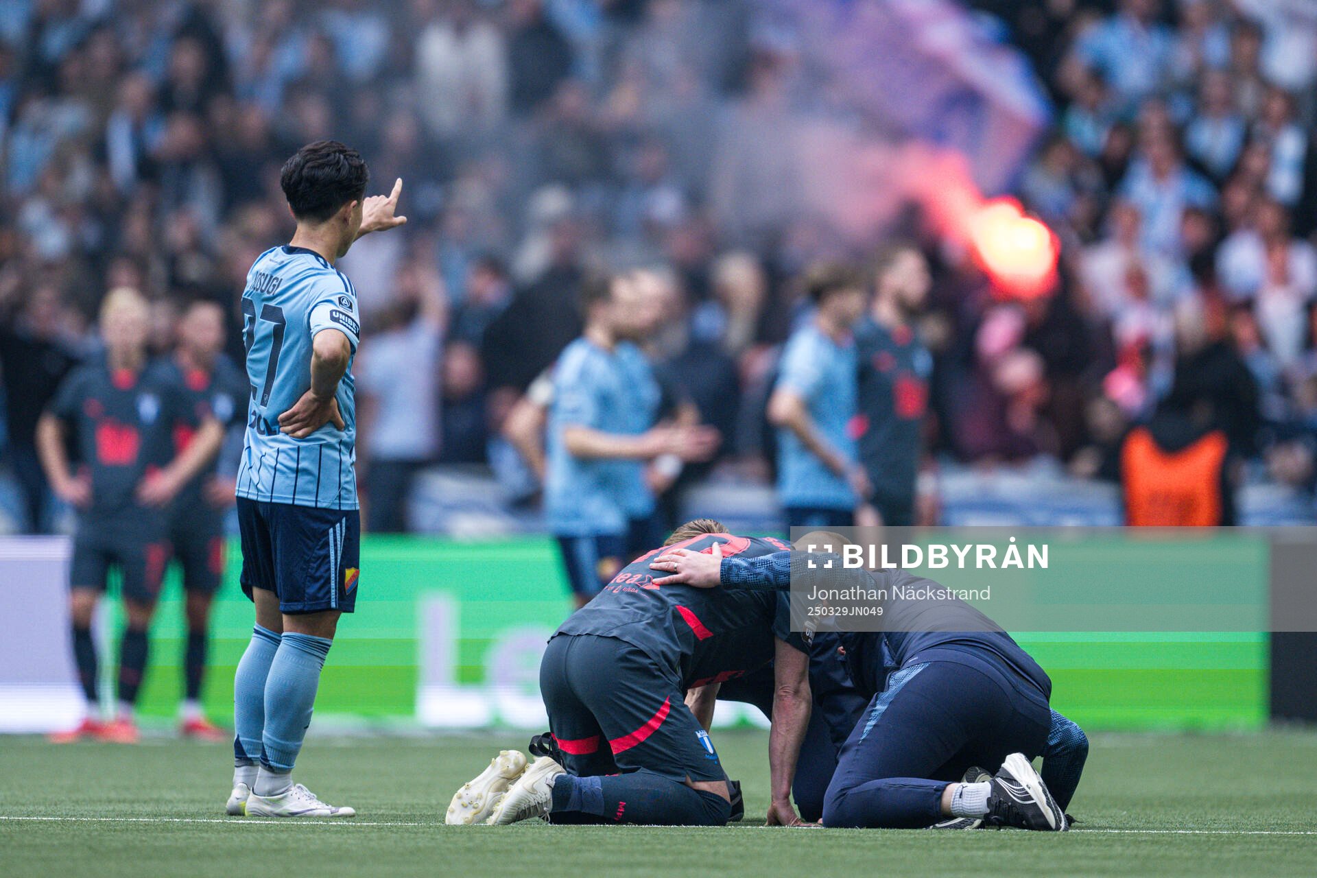 Malmö FFs Anders Christiansen får vård
