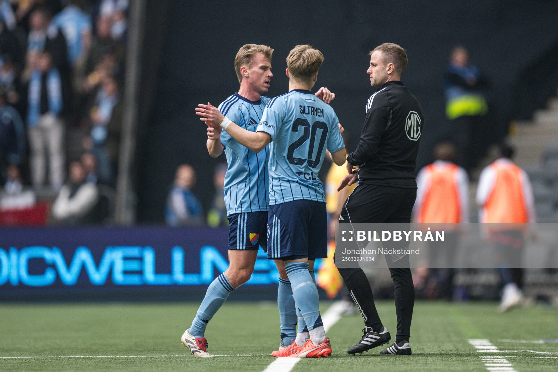 Djurgårdens Rasmus Schuller och Matias Siltanen