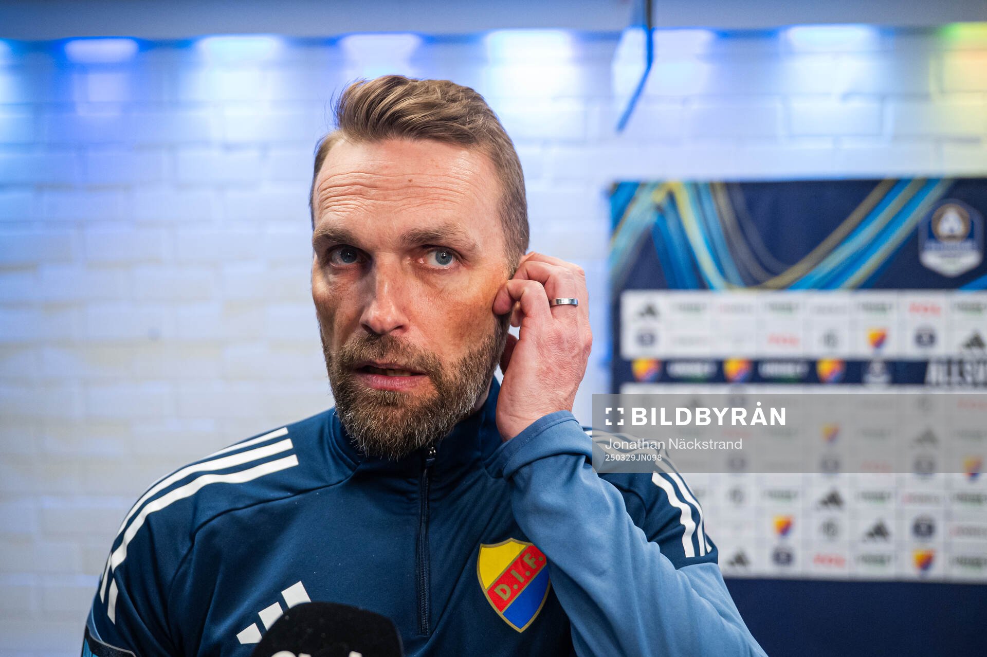 Djurgårdens tränare Jani Honkavaara