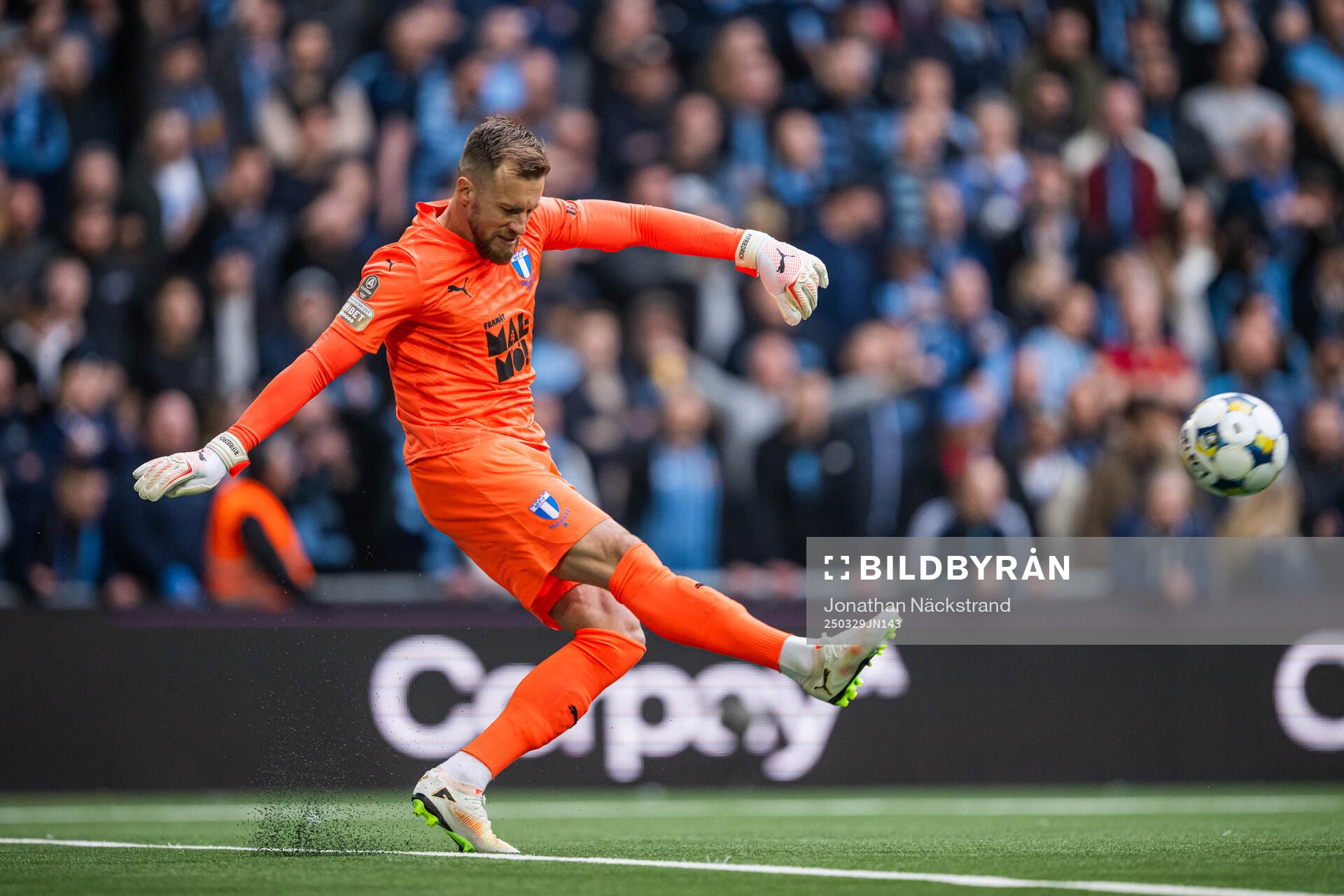 Malmö FFs målvakt Ricardo Schuck Friedrich