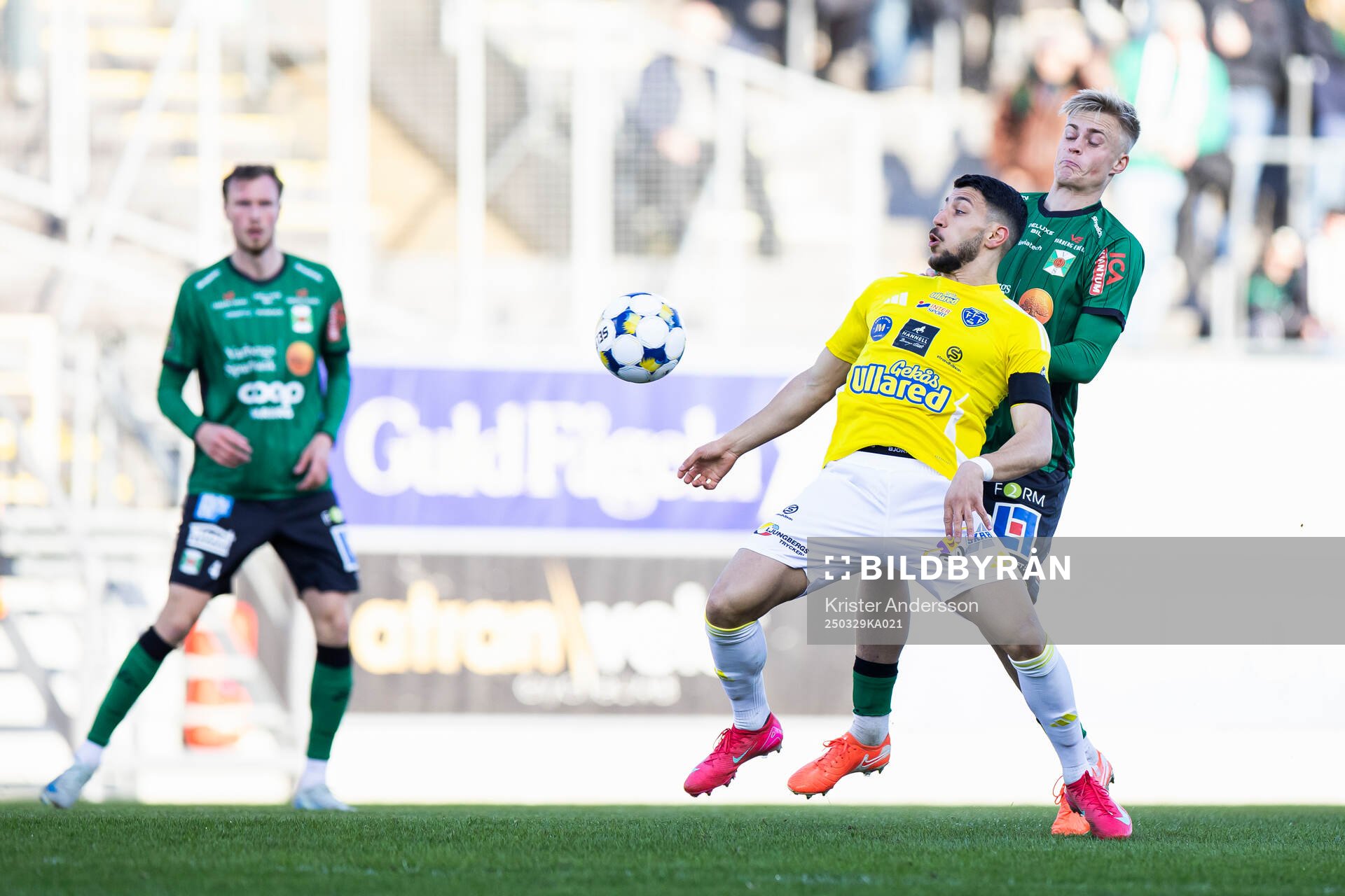 Falkenbergs Leonardo Farah Shahin och Varbergs Edvin