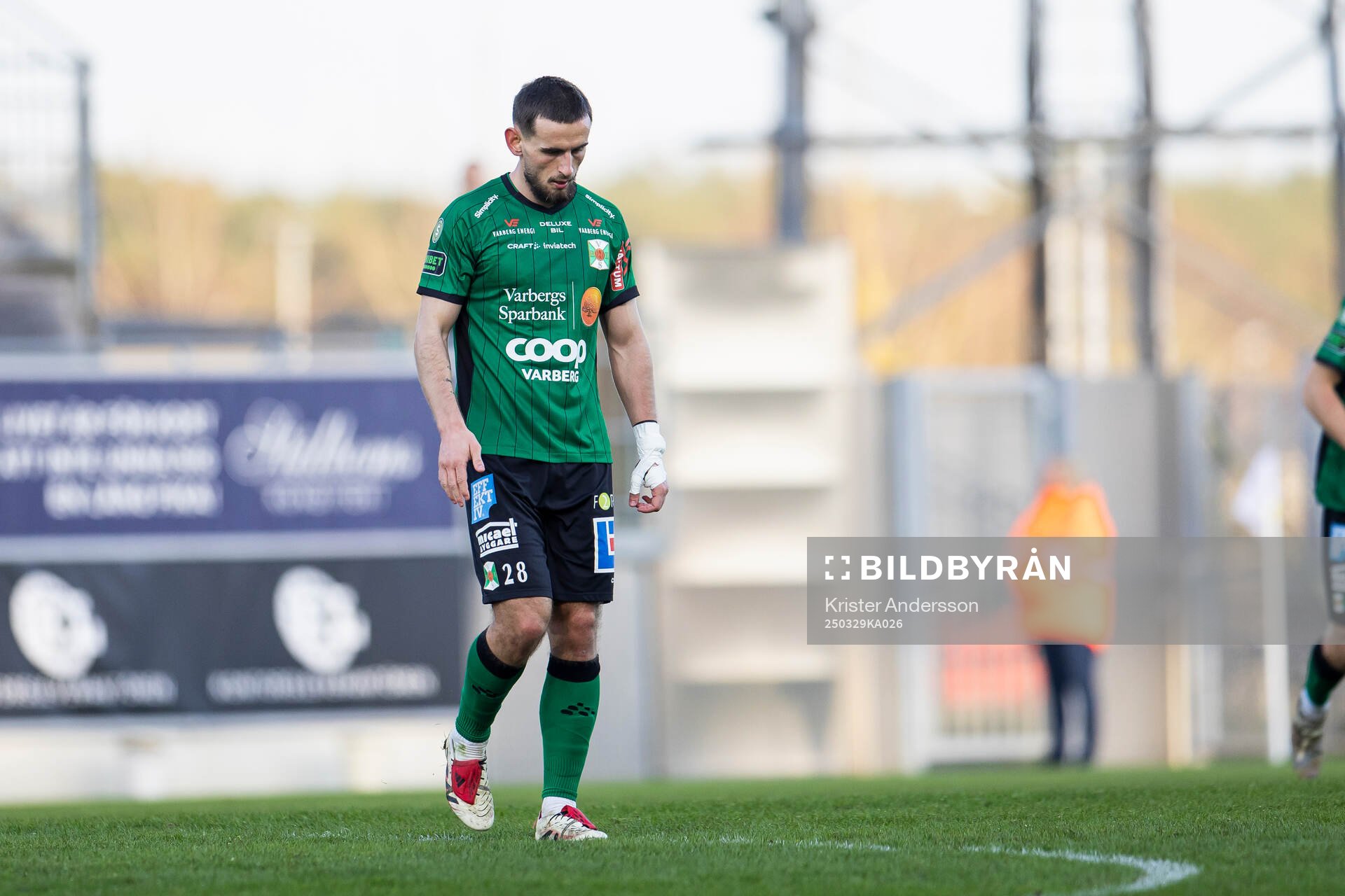 Varbergs Erion Sadiku deppar