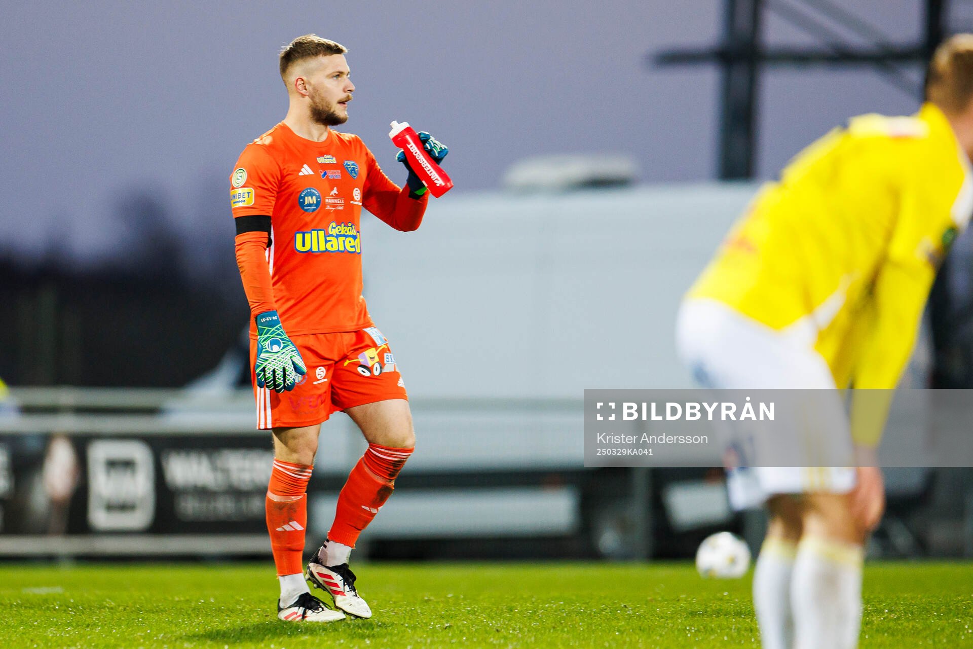 Falkenbergs målvakt Anton Andersson