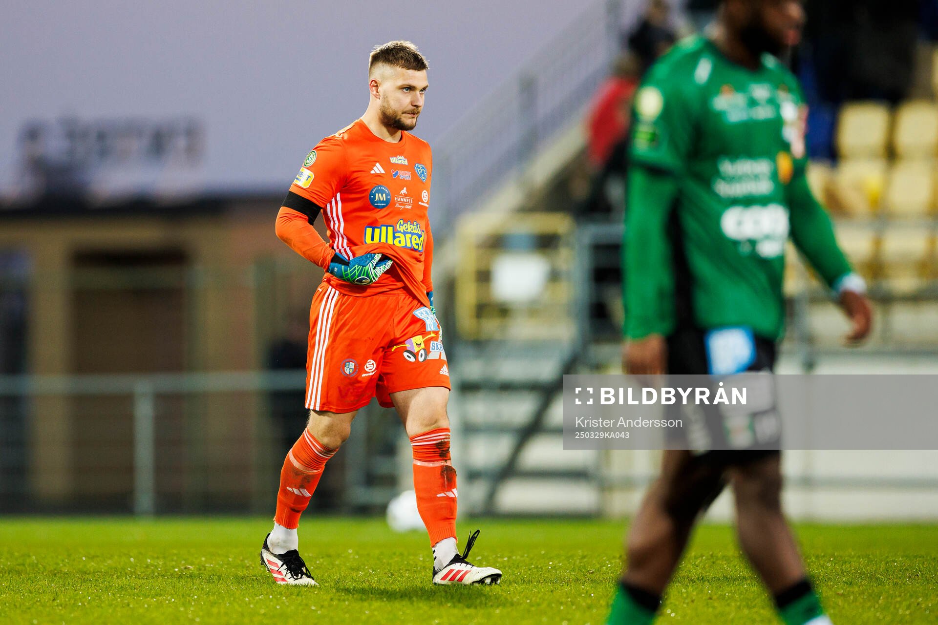Falkenbergs målvakt Anton Andersson
