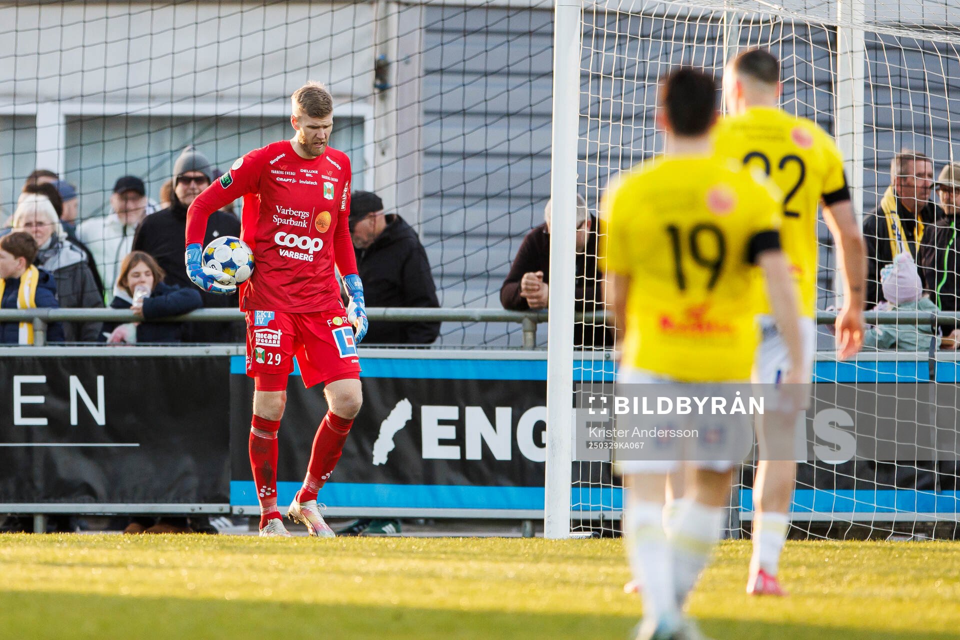Varbergs målvakt Fredrik Andersson