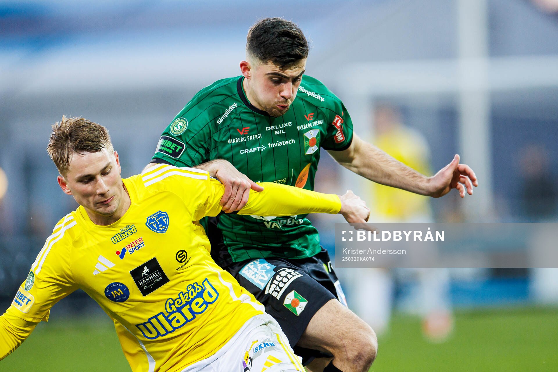 Falkenbergs Gabriel Johansson och Varbergs Aulon Bitiqi