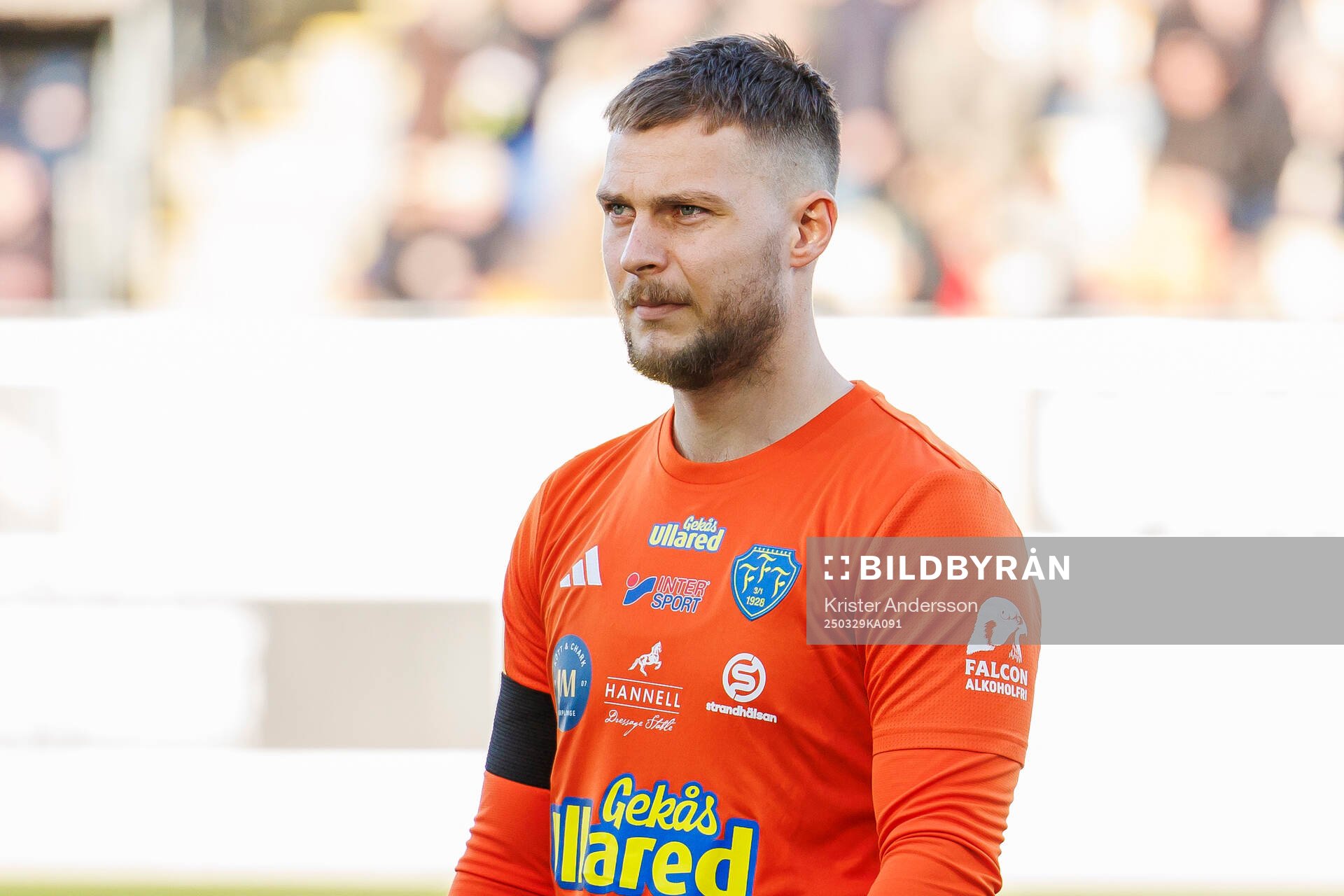 Falkenbergs målvakt Anton Andersson