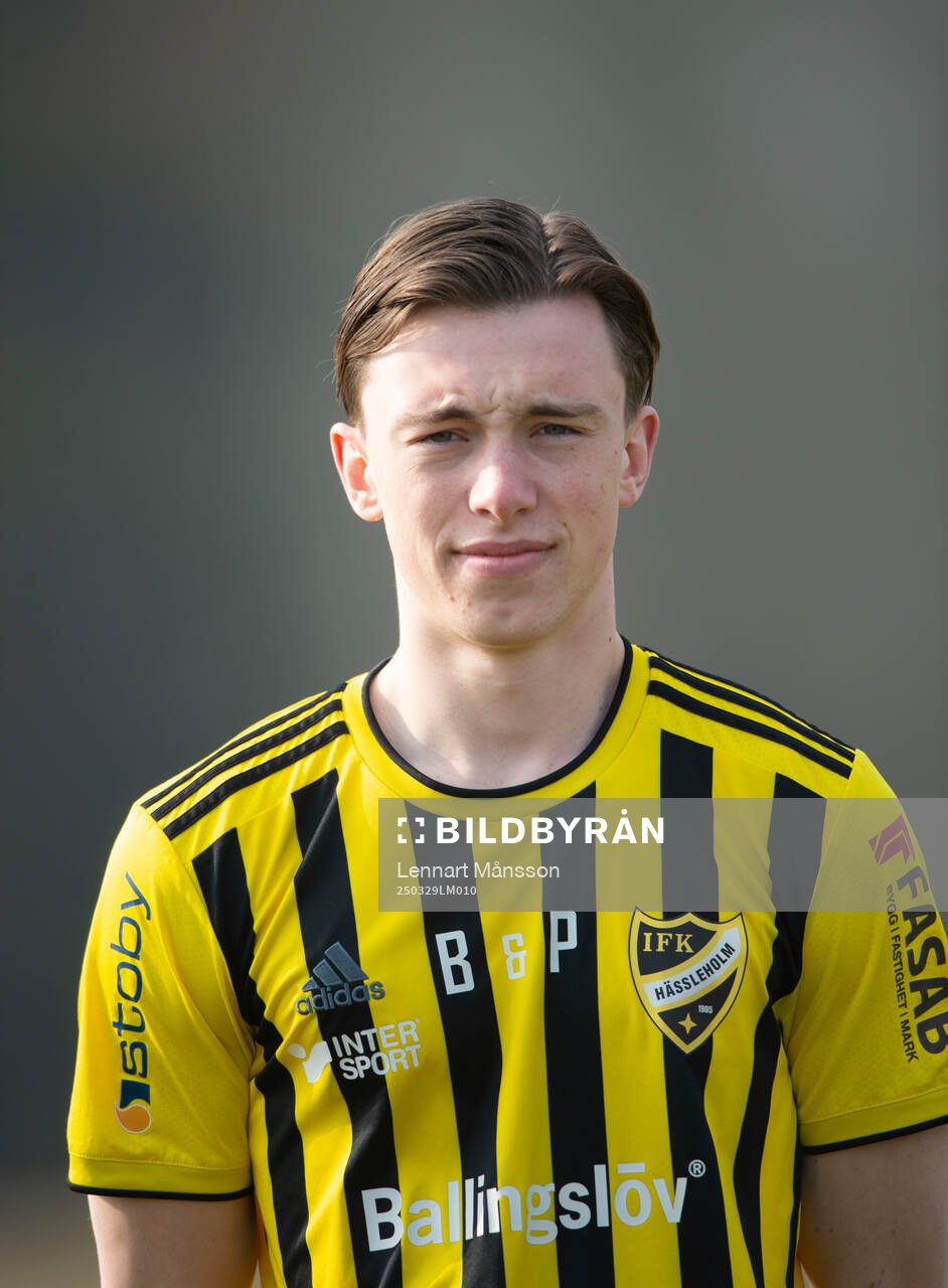 Gustav Persson, IFK Hässleholm, lagbild och