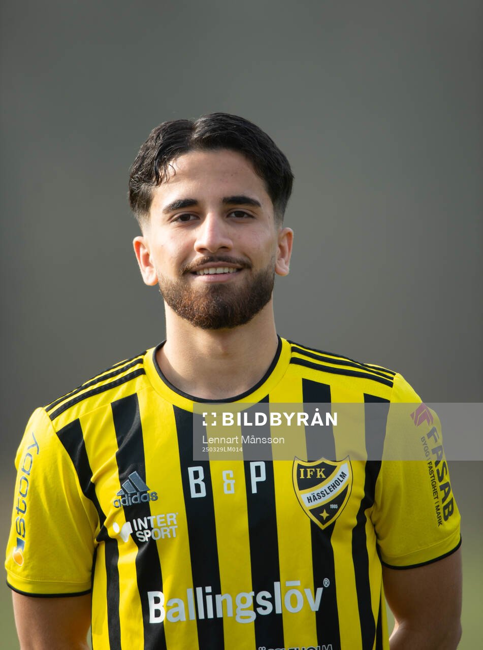 Jan Al Salo, IFK Hässleholm, lagbild och porträttbilder,