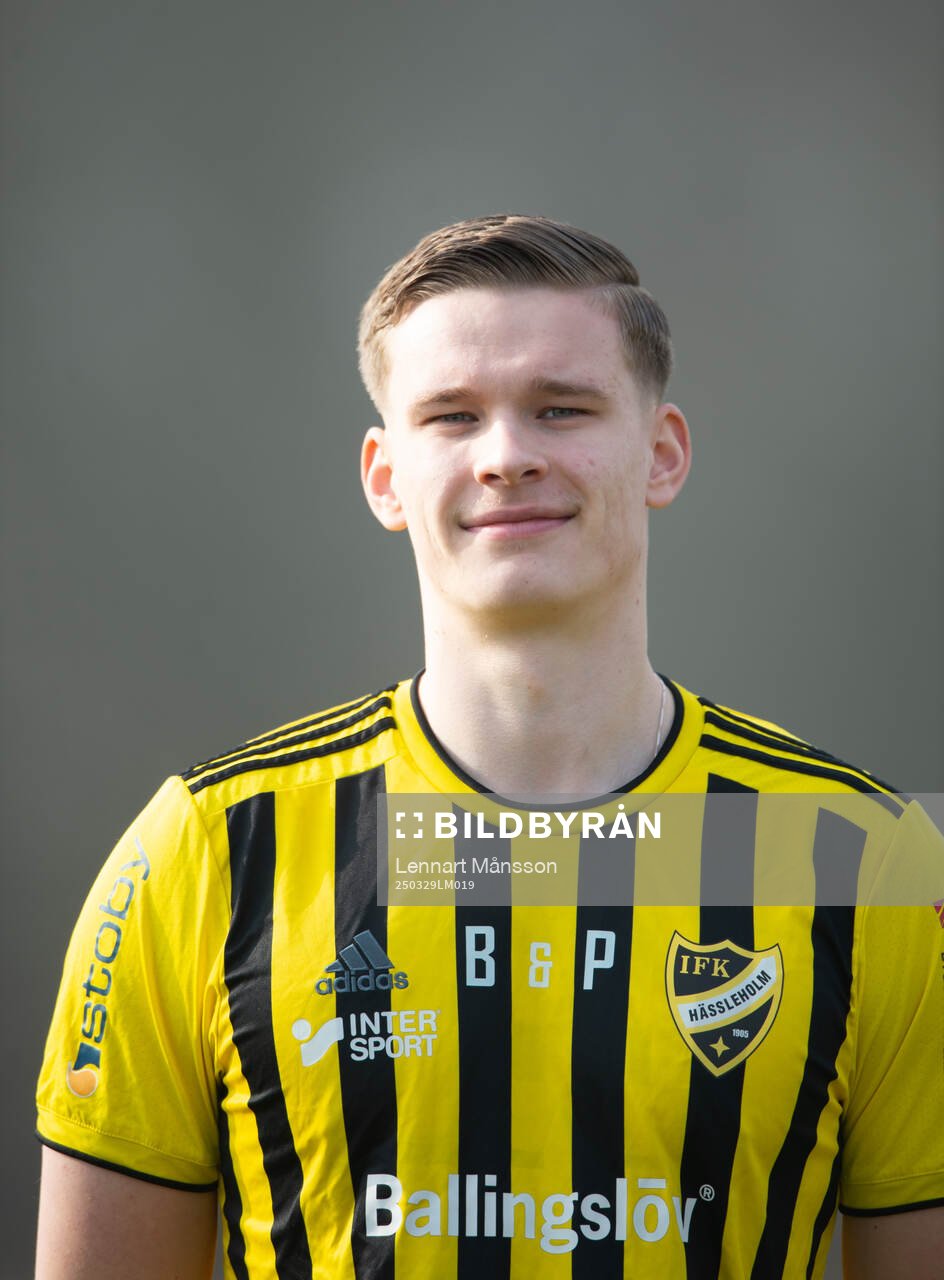 Axel Henriksson, IFK Hässleholm, lagbild och
