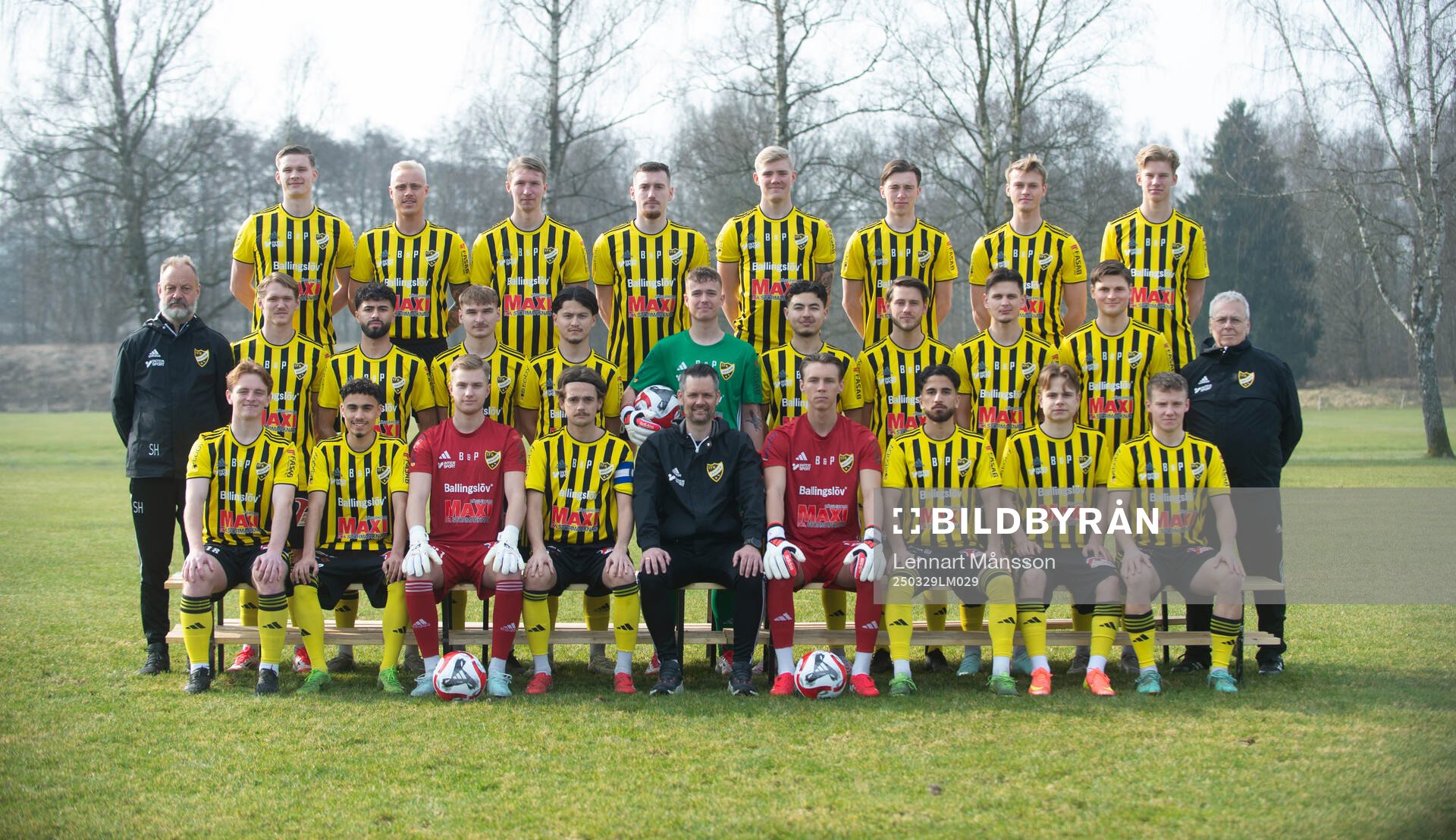 IFK Hässleholm, lagbild och porträttbilder,