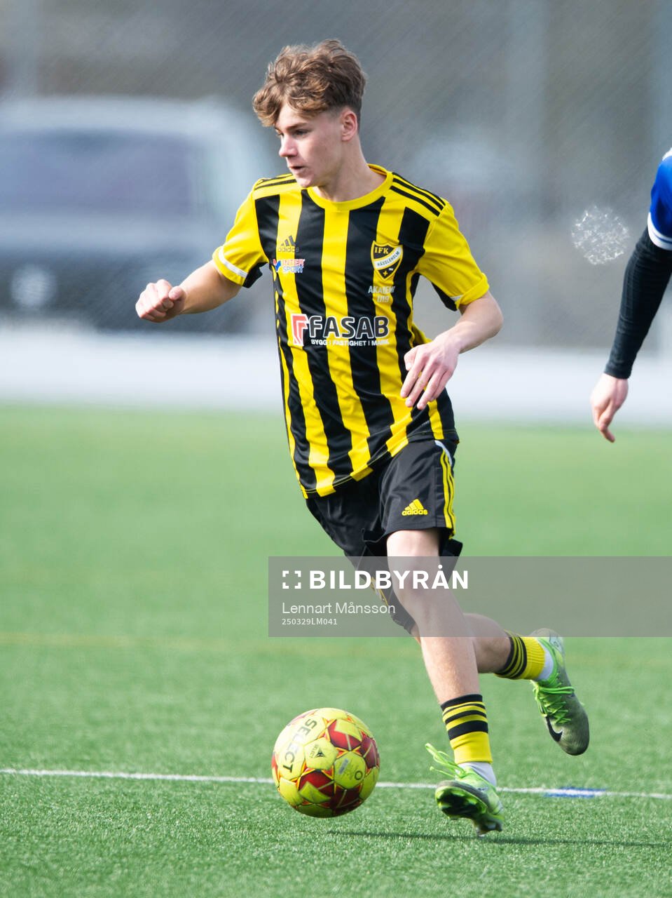 IFK Hässleholms Neo Jakobsson i matchen mellan IFK