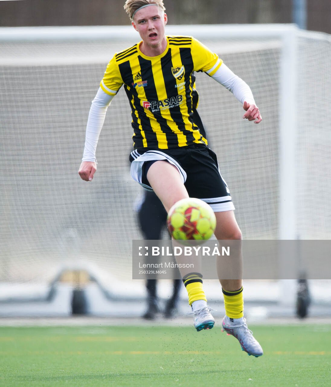 IFK Hässleholms Hampus Frick Salheden i matchen mellan IFK