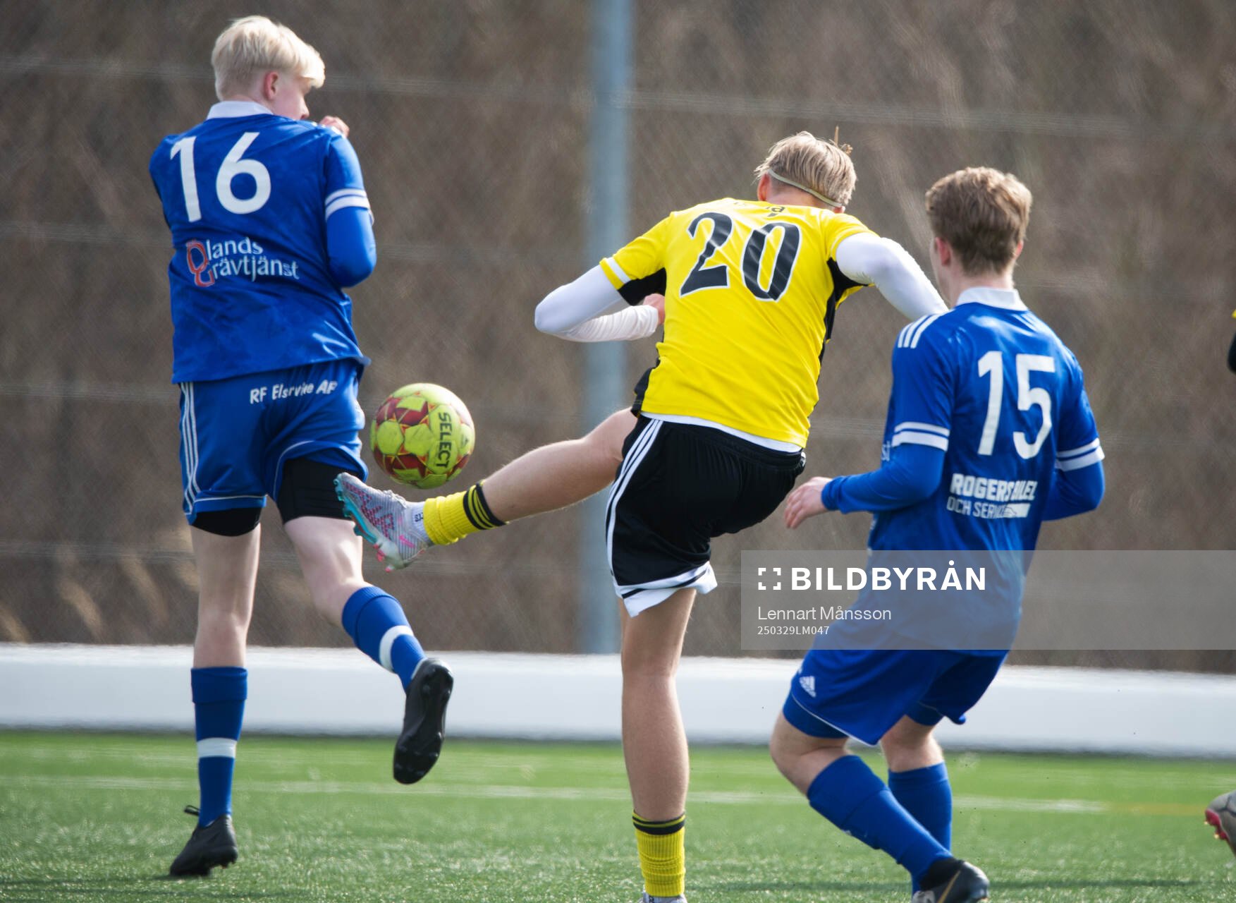 IFK Hässleholms Hampus Frick Salheden i matchen mellan IFK