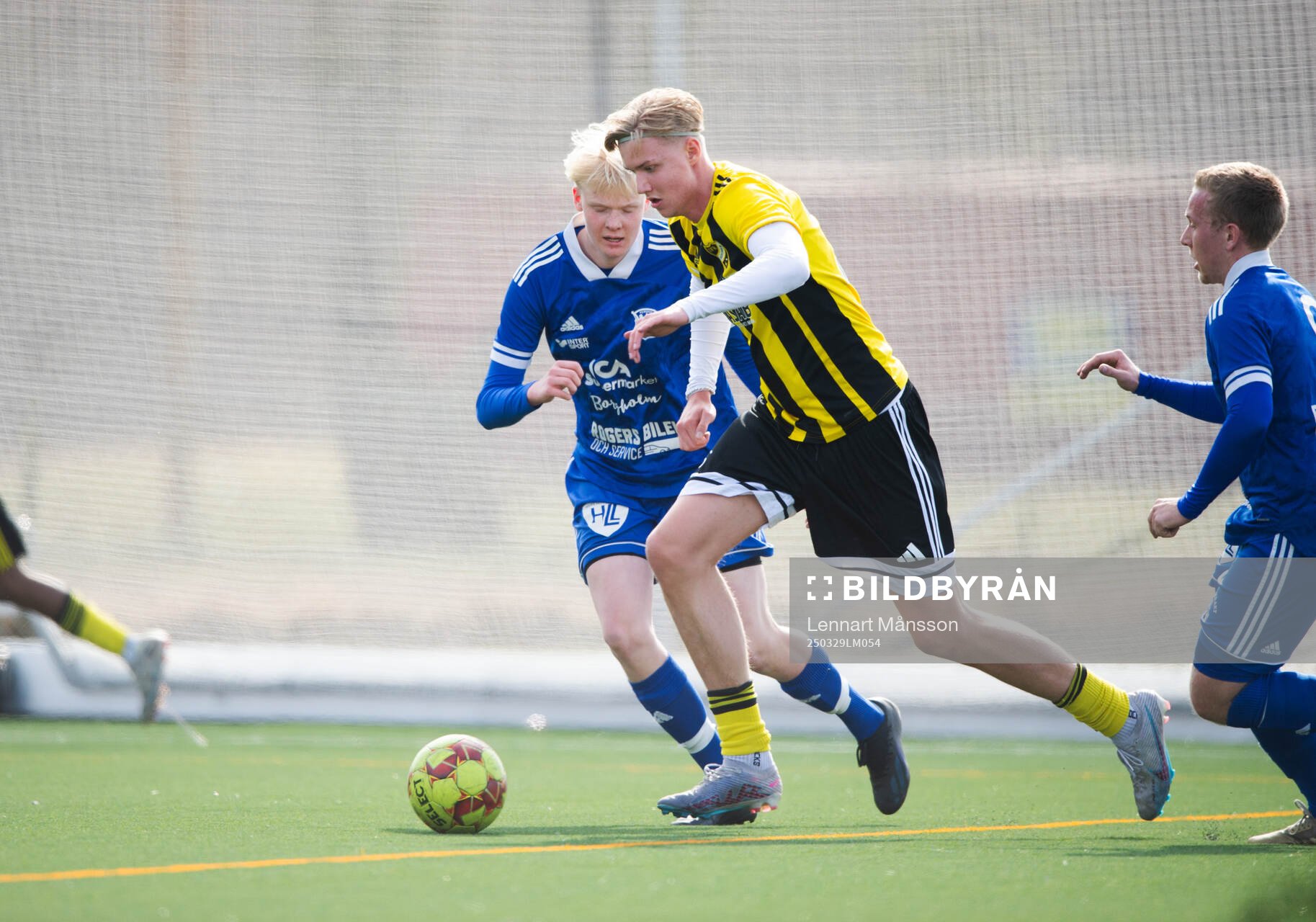 IFK Hässleholms Hampus Frick Salheden i matchen mellan IFK