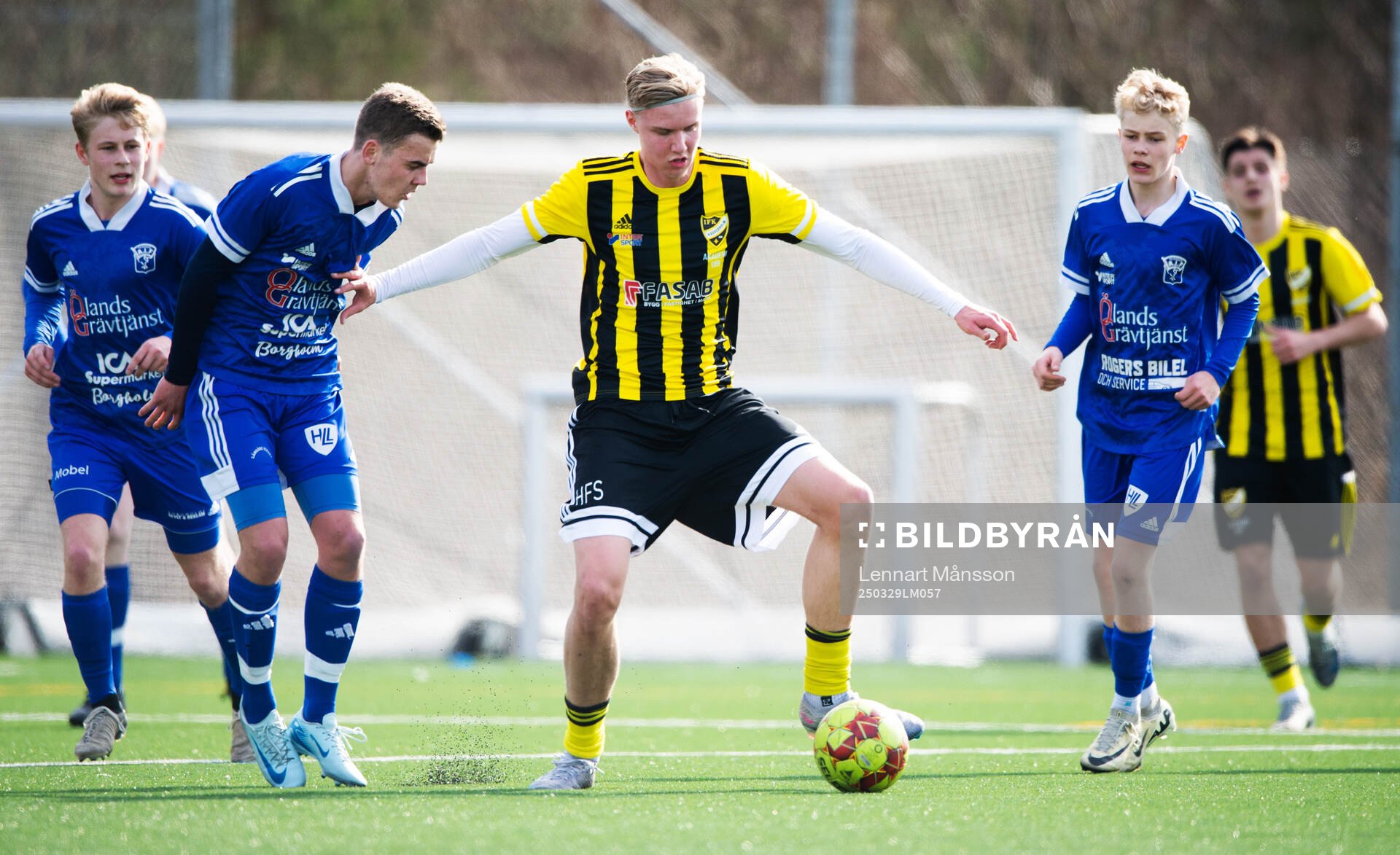 IFK Hässleholms Hampus Frick Salheden i matchen mellan IFK