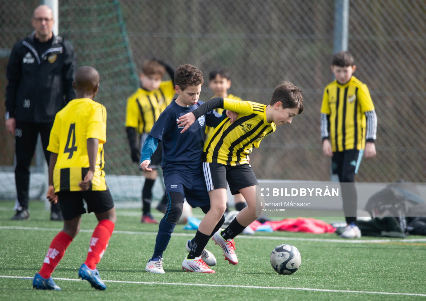 i matchen mellan pojkar födda 2014, U11, mellan IFK