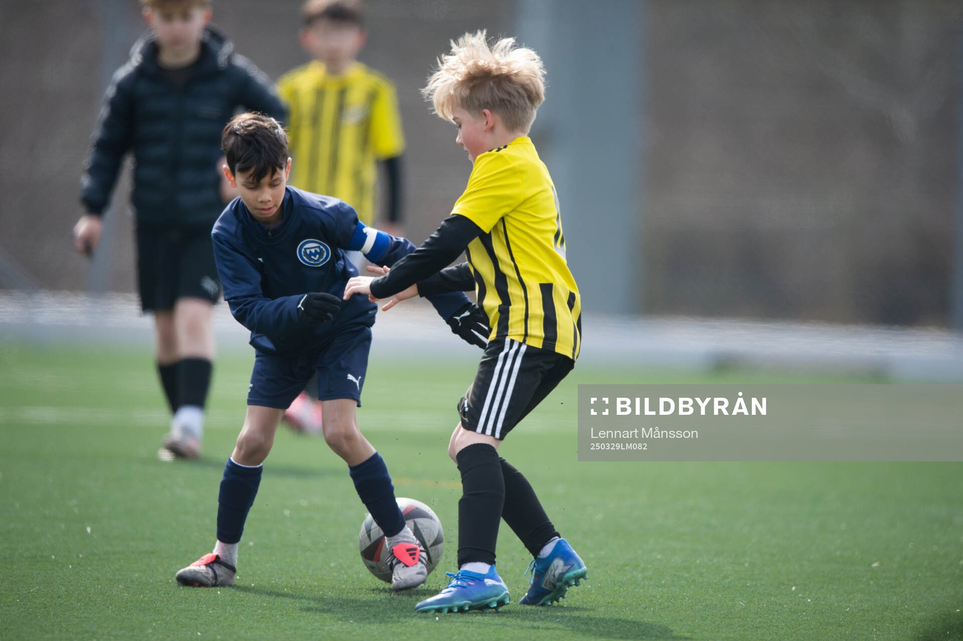i matchen mellan pojkar födda 2014, U11, mellan IFK