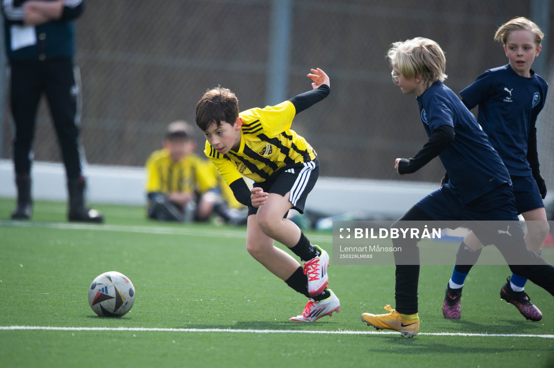 i matchen mellan pojkar födda 2014, U11, mellan IFK