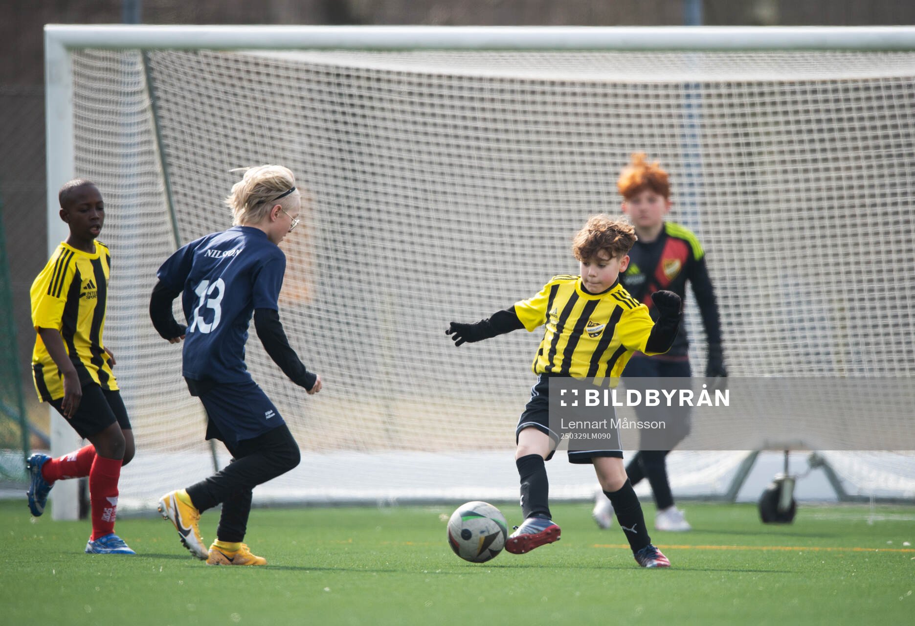 i matchen mellan pojkar födda 2014, U11, mellan IFK