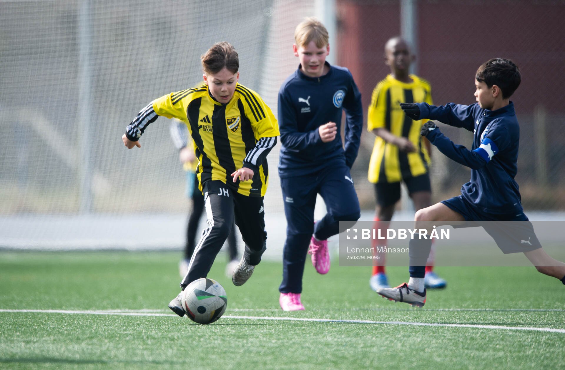 i matchen mellan pojkar födda 2014, U11, mellan IFK