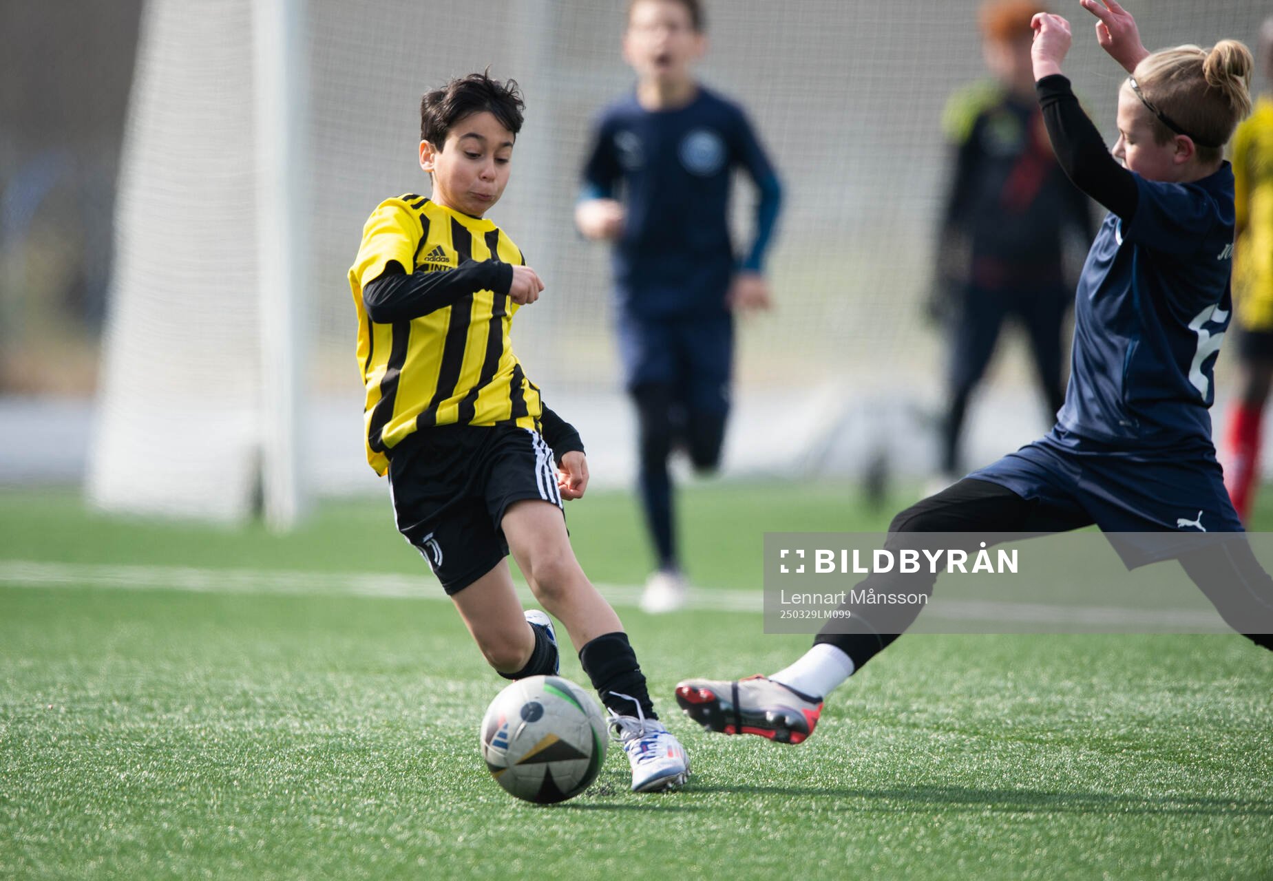 i matchen mellan pojkar födda 2014, U11, mellan IFK