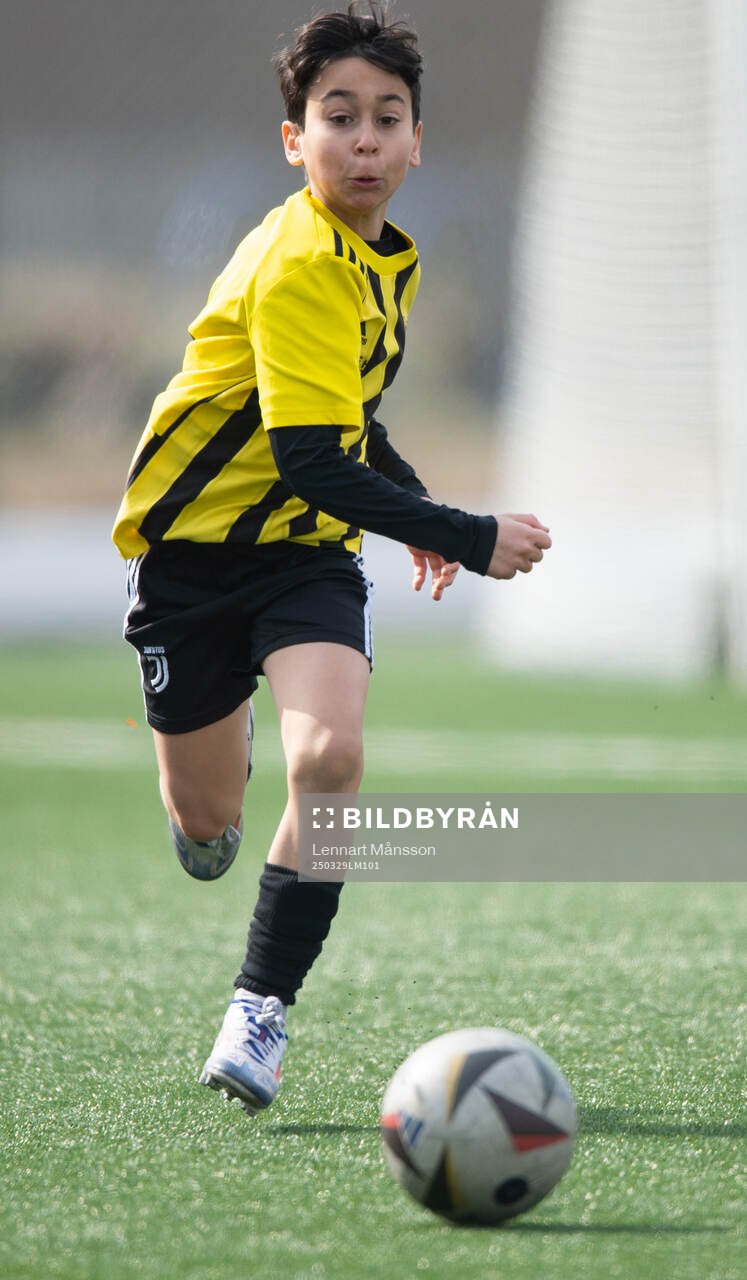 i matchen mellan pojkar födda 2014, U11, mellan IFK