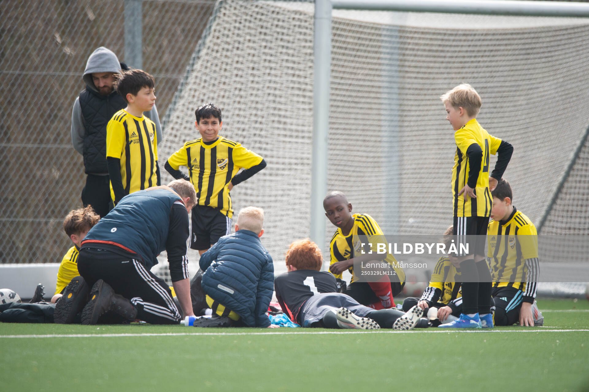 i matchen mellan pojkar födda 2014, U11, mellan IFK