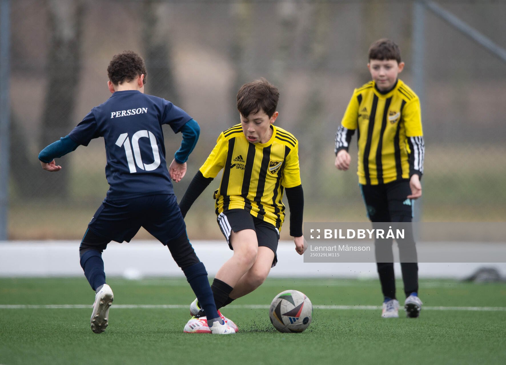 i matchen mellan pojkar födda 2014, U11, mellan IFK