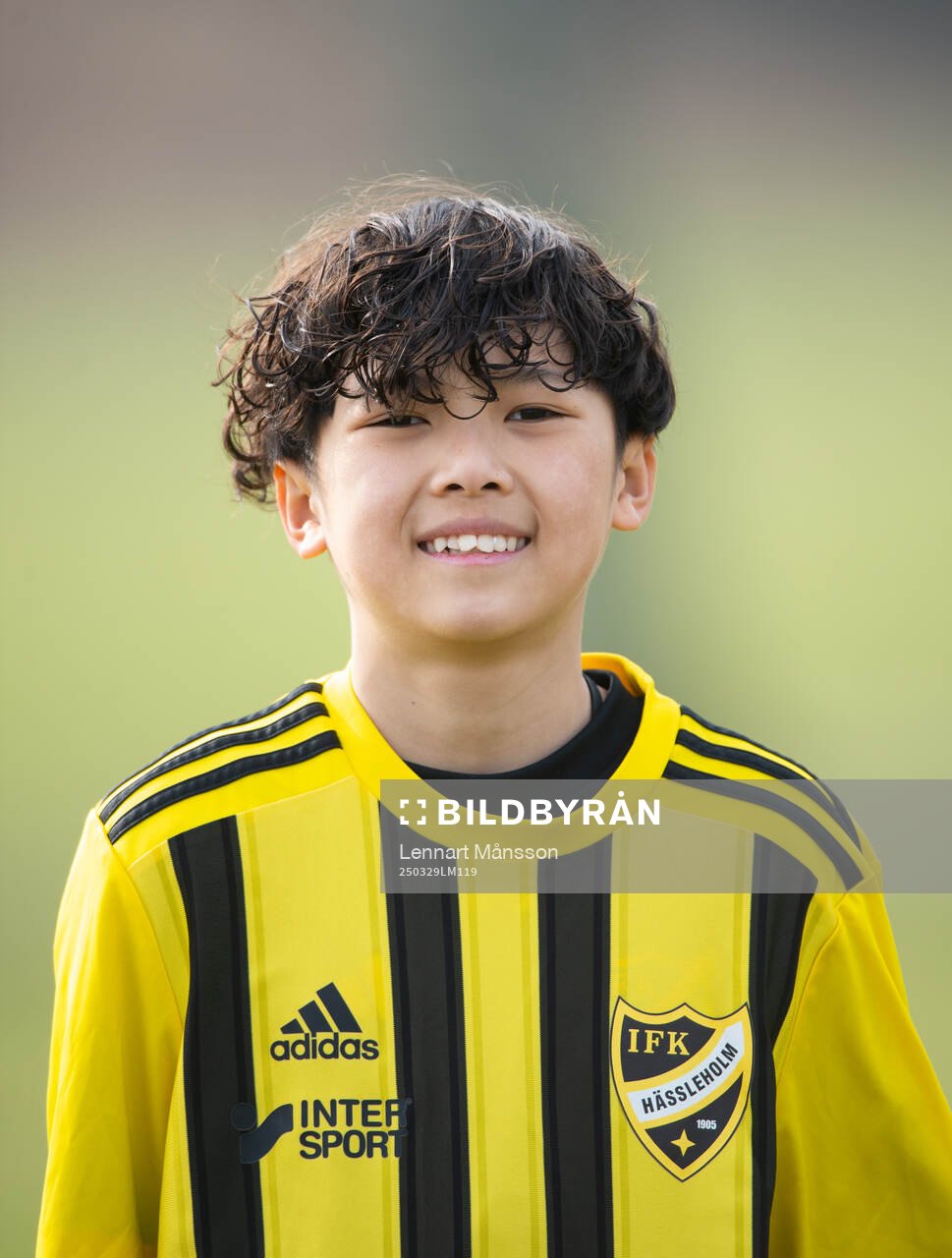 Devin Tu, IFK Hässleholm, lagbild och porträttbilder,