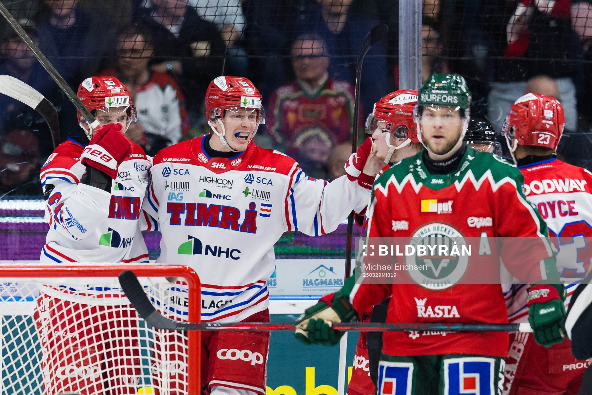 Timrås Erik Walli Walterholm jublar