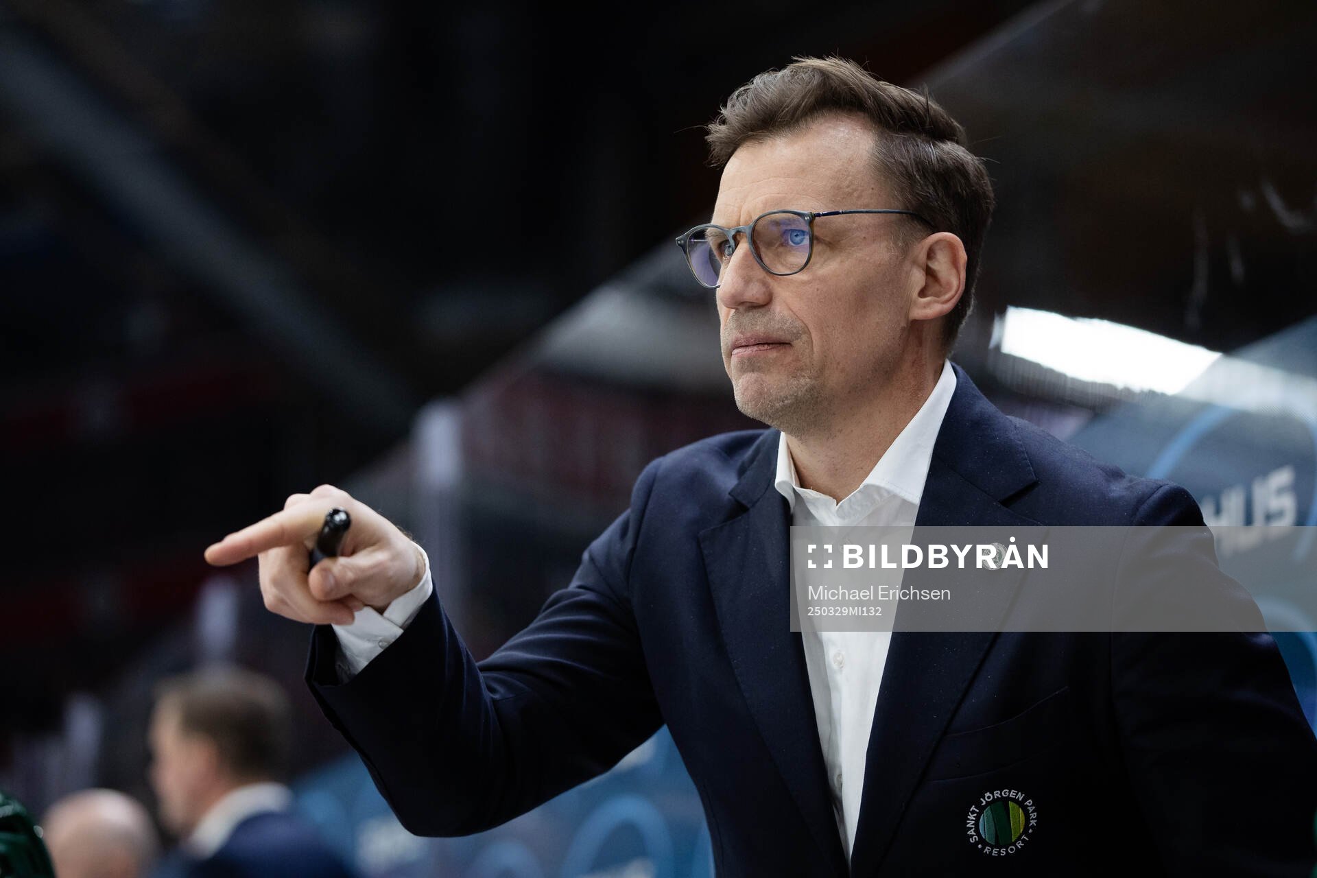 Frölundas assisterande tränare Kristoffer Näslund