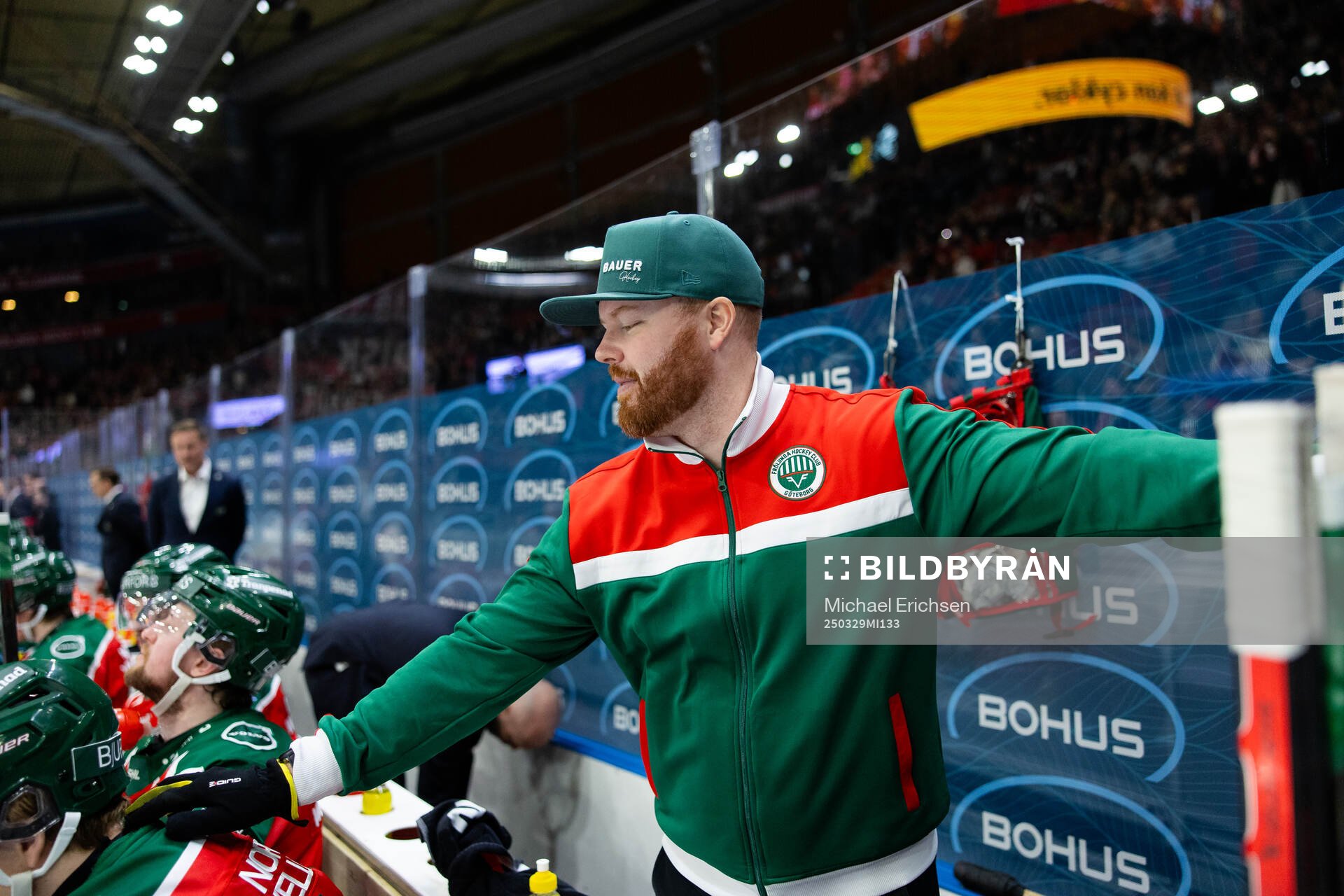 Frölundas materialförvaltare Andy Fagerström