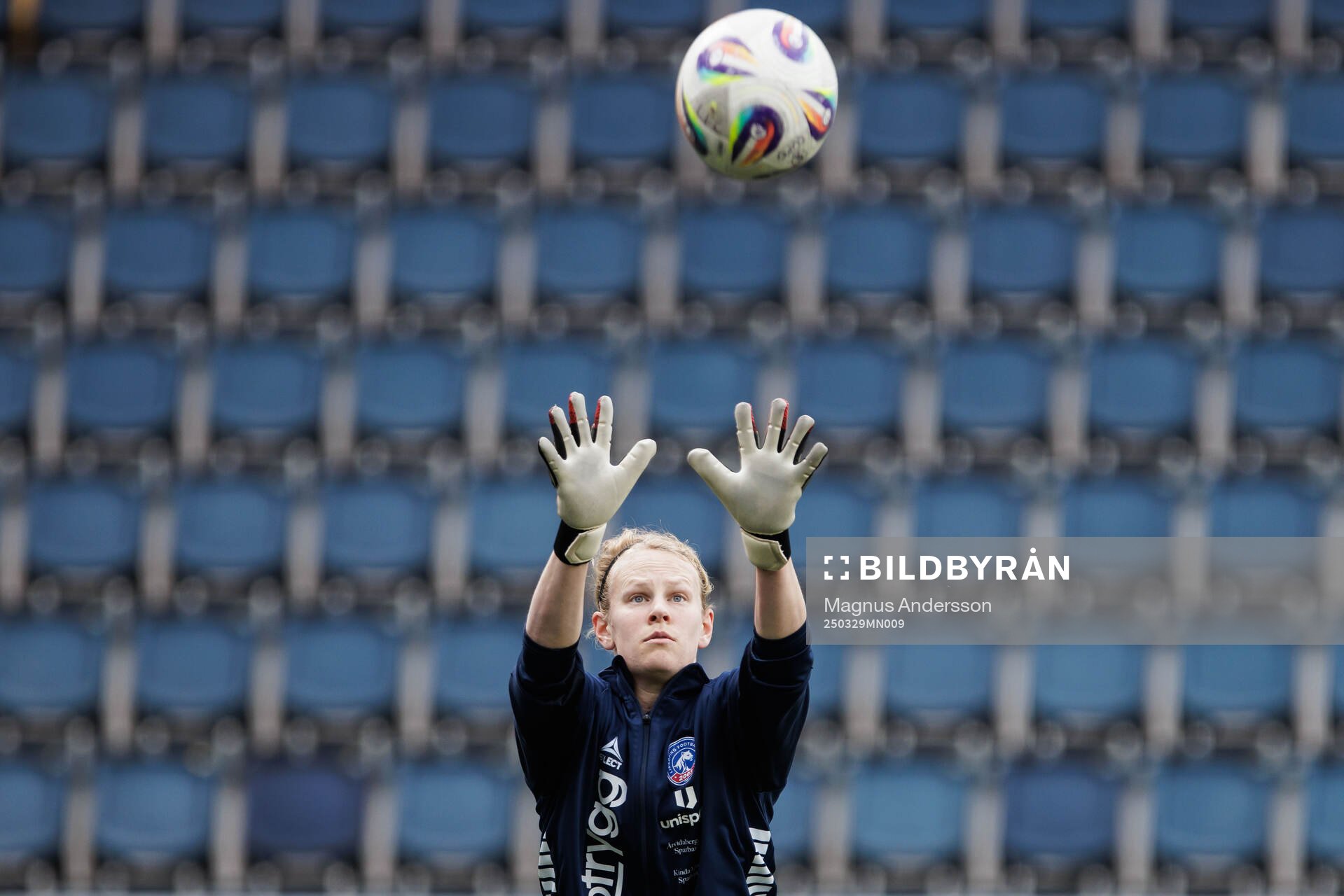 Linköpings målvakt Cajsa Andersson