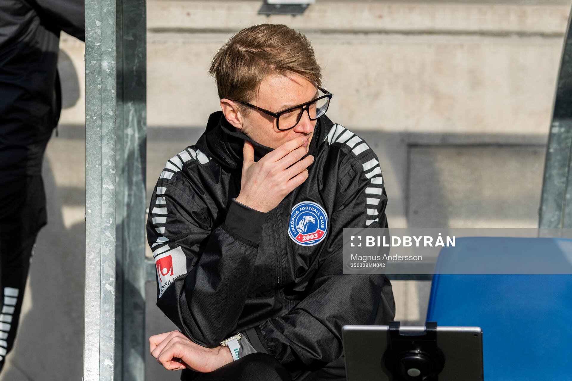 Linköpings tränare Jonne Kunnas
