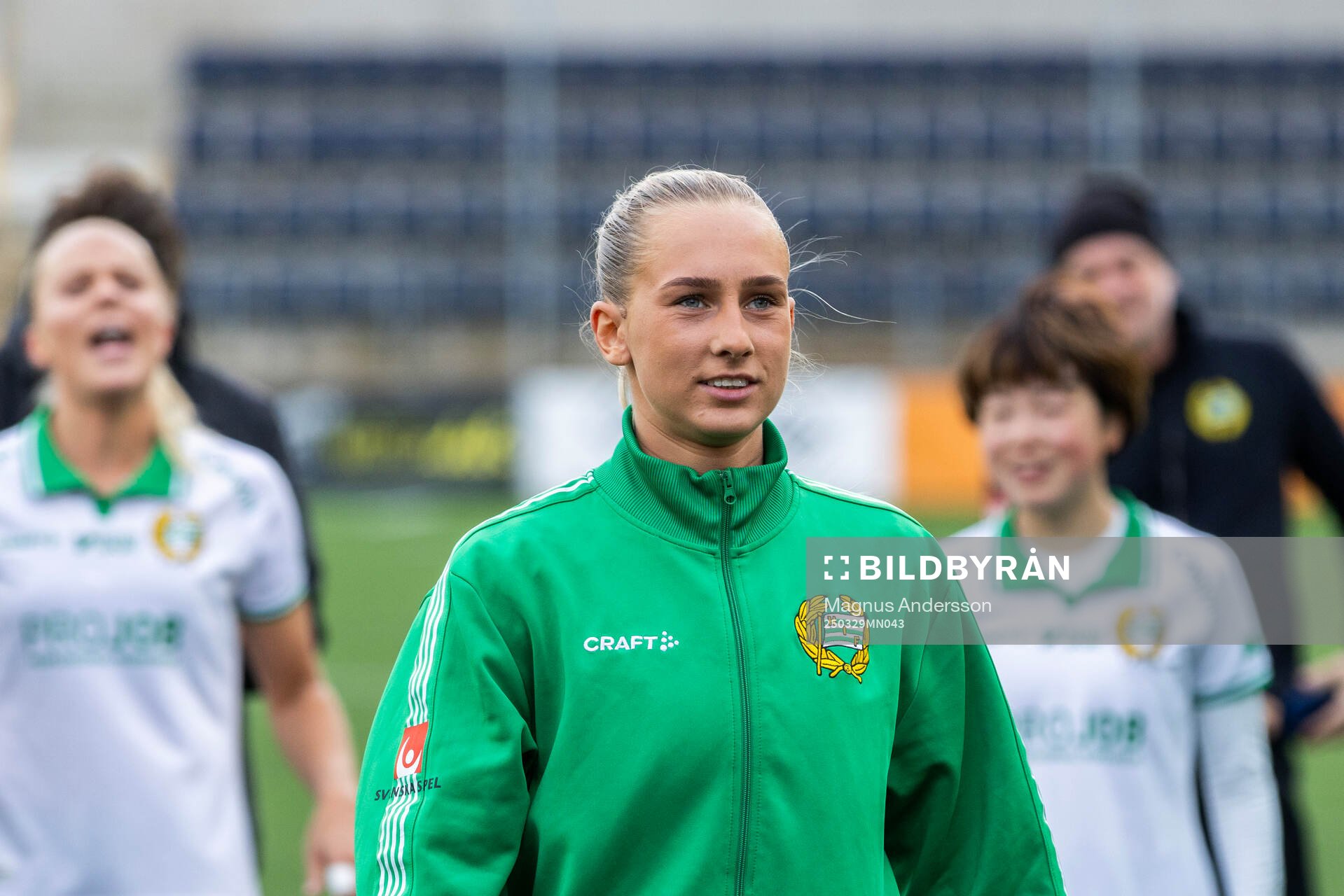 Hammarbys Ellen Wangerheim jublar