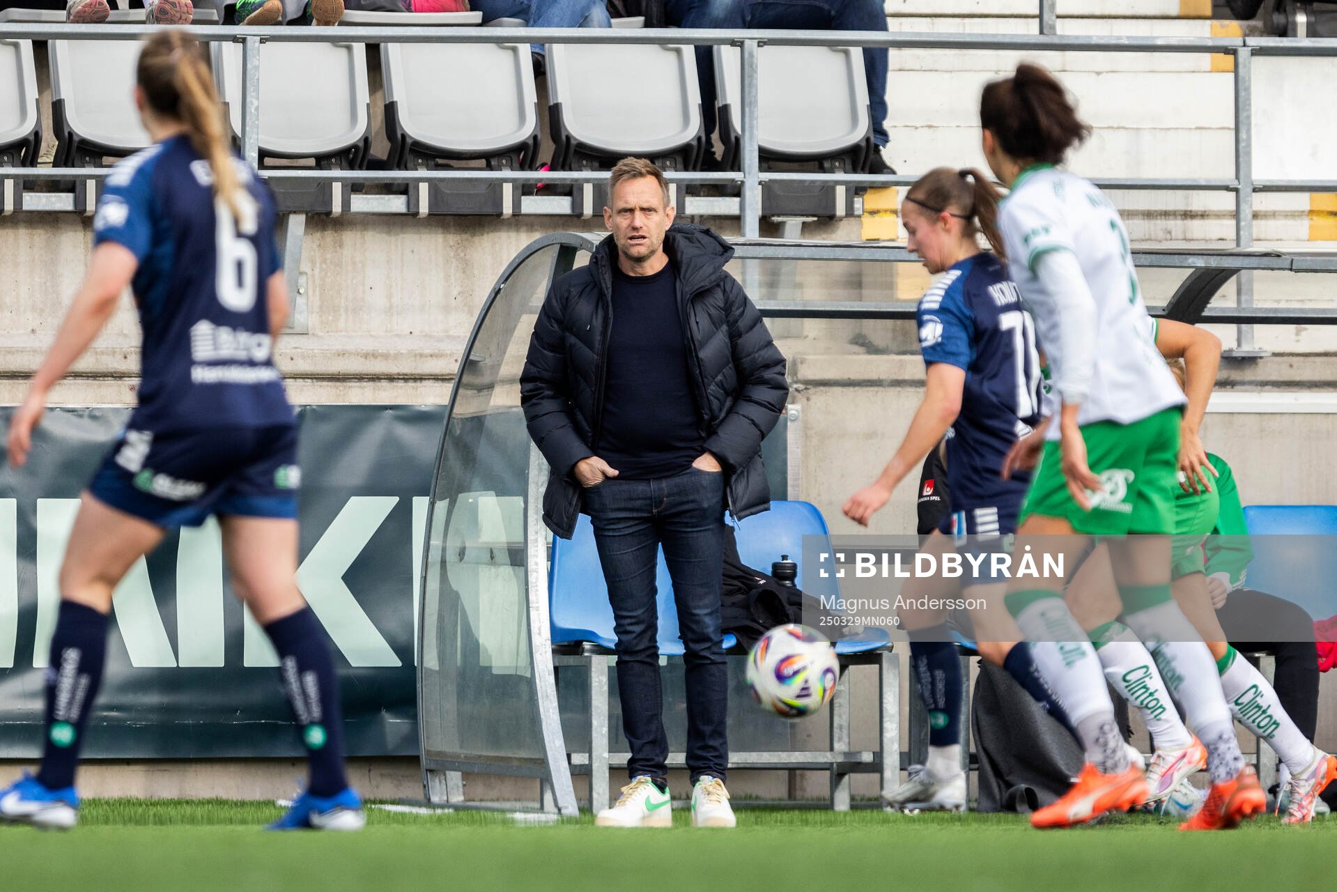 Hammarbys tränare Martin Sjögren