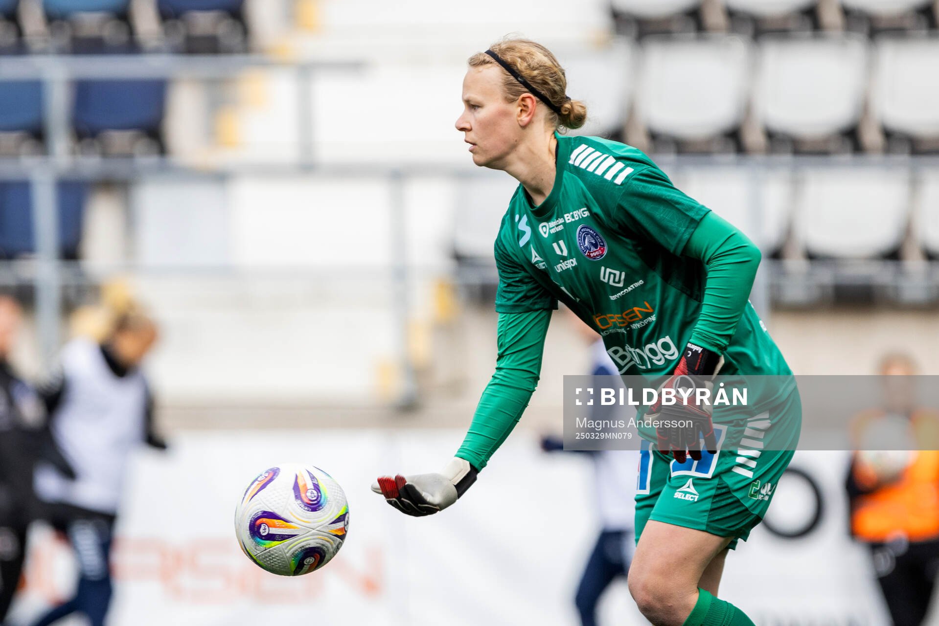 Linköpings målvakt Cajsa Andersson