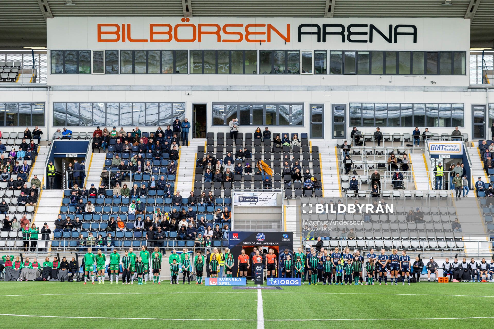 Hammarbys och Linköpings spelare