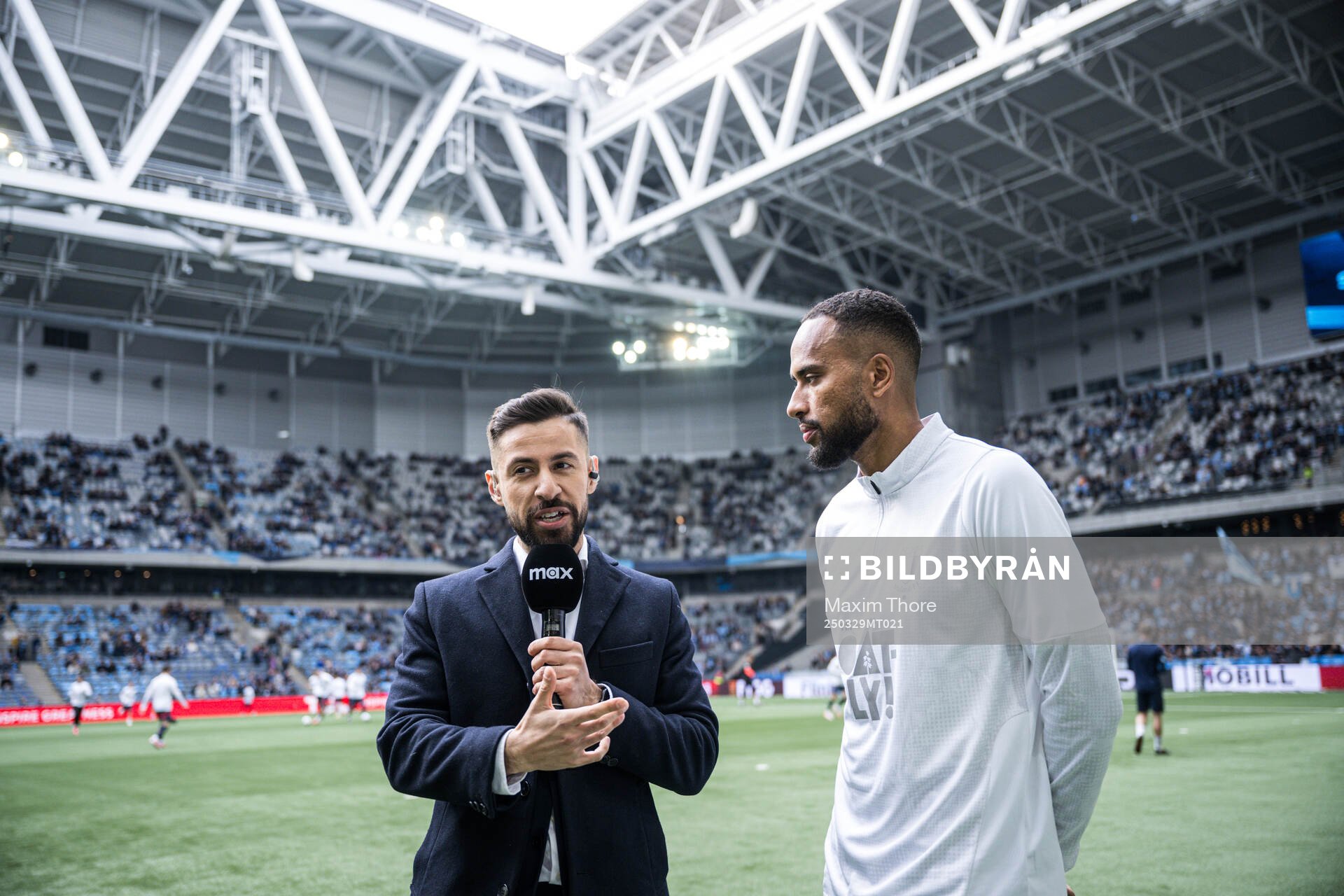 MAXs reporter Diljen Otlu intervjuar Malmö FFs Isaac Kiese