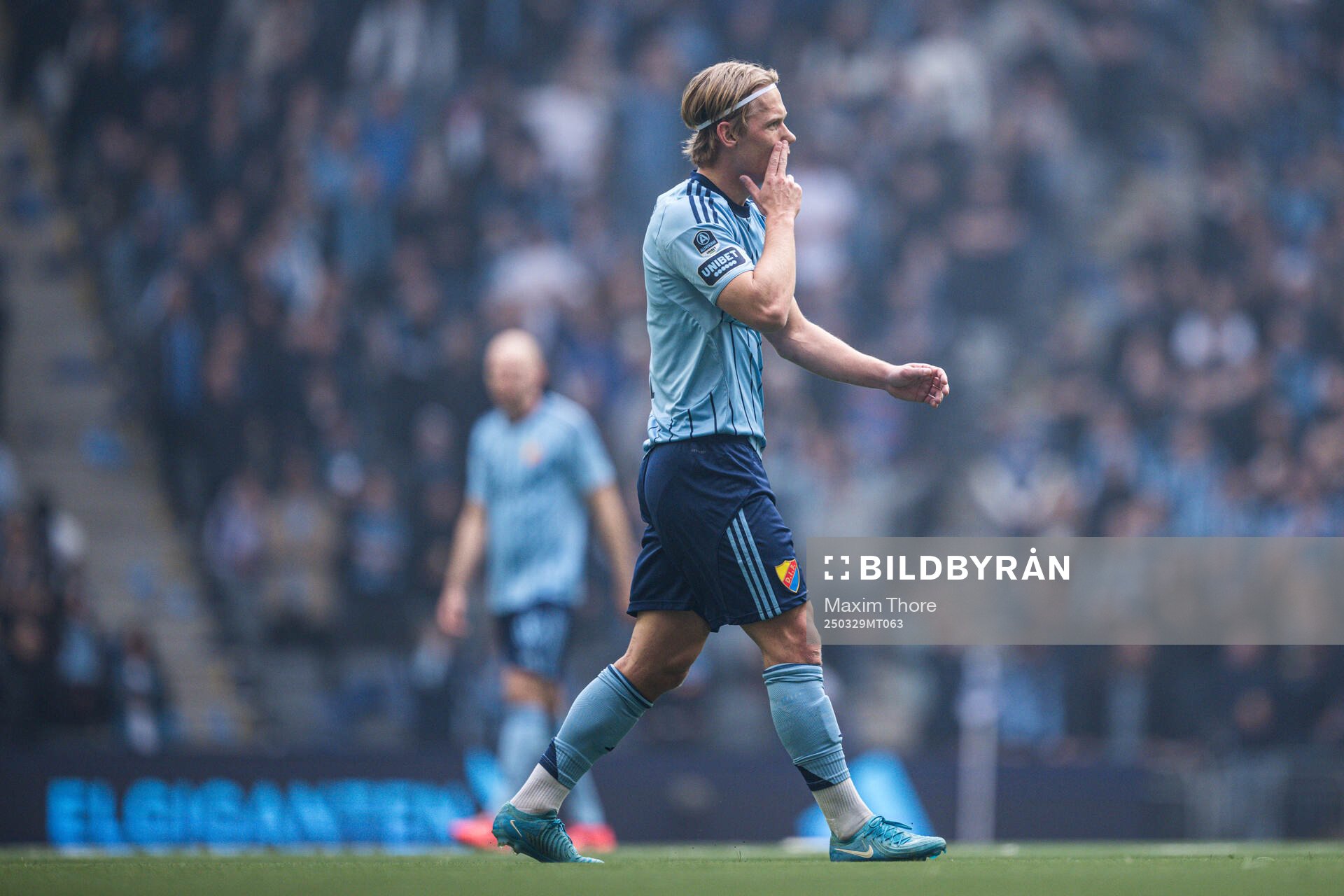 Djurgårdens Tobias Gulliksen deppar