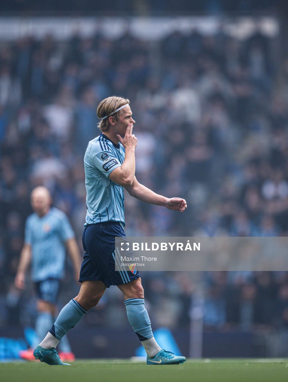 Djurgårdens Tobias Gulliksen deppar